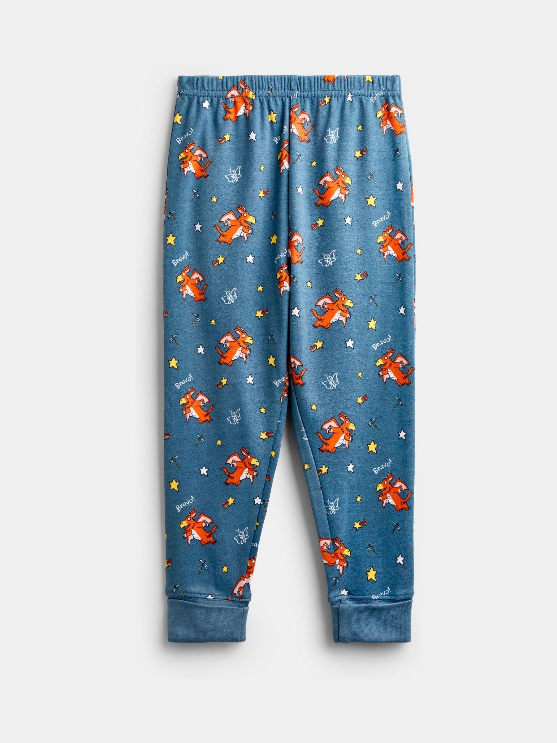 Blue Zog Jersey Pyjamas - Image 4 of 6
