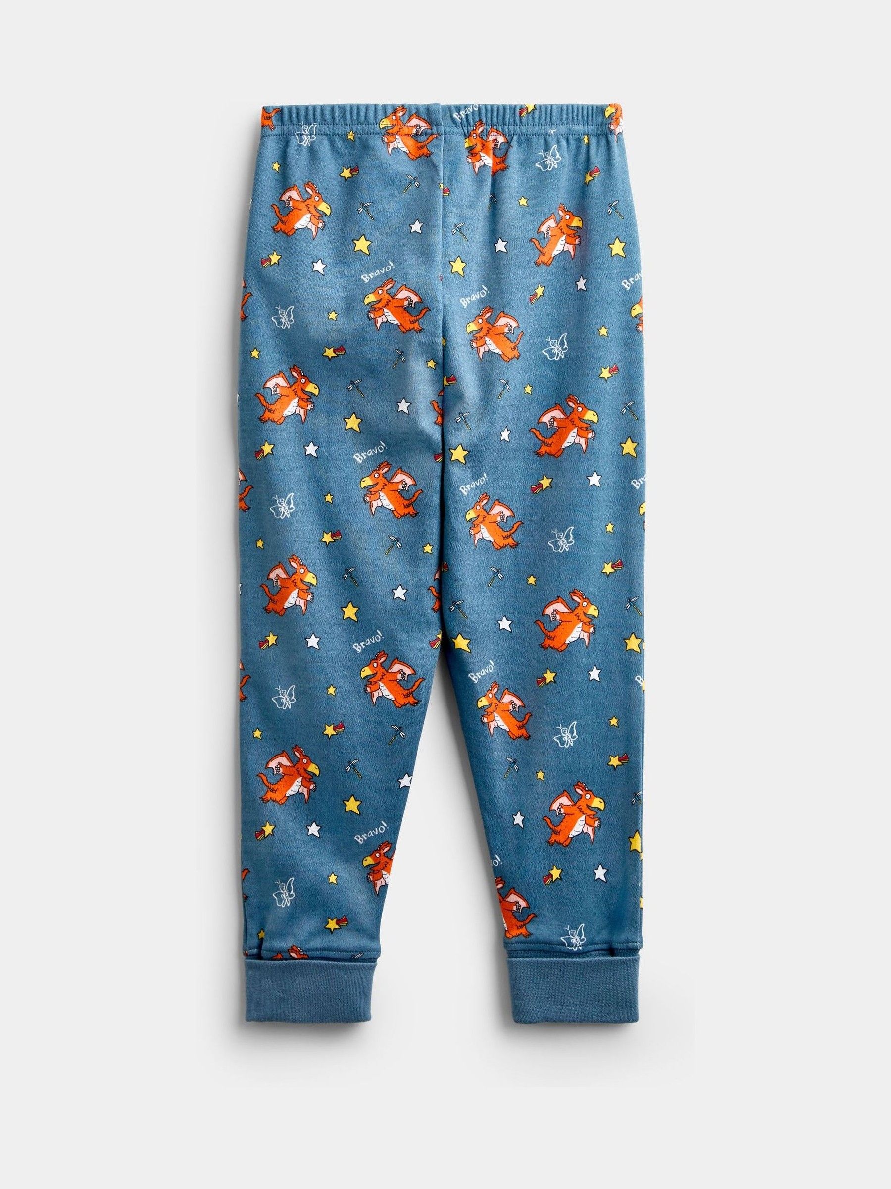 Blue Zog Jersey Pyjamas - Image 5 of 6