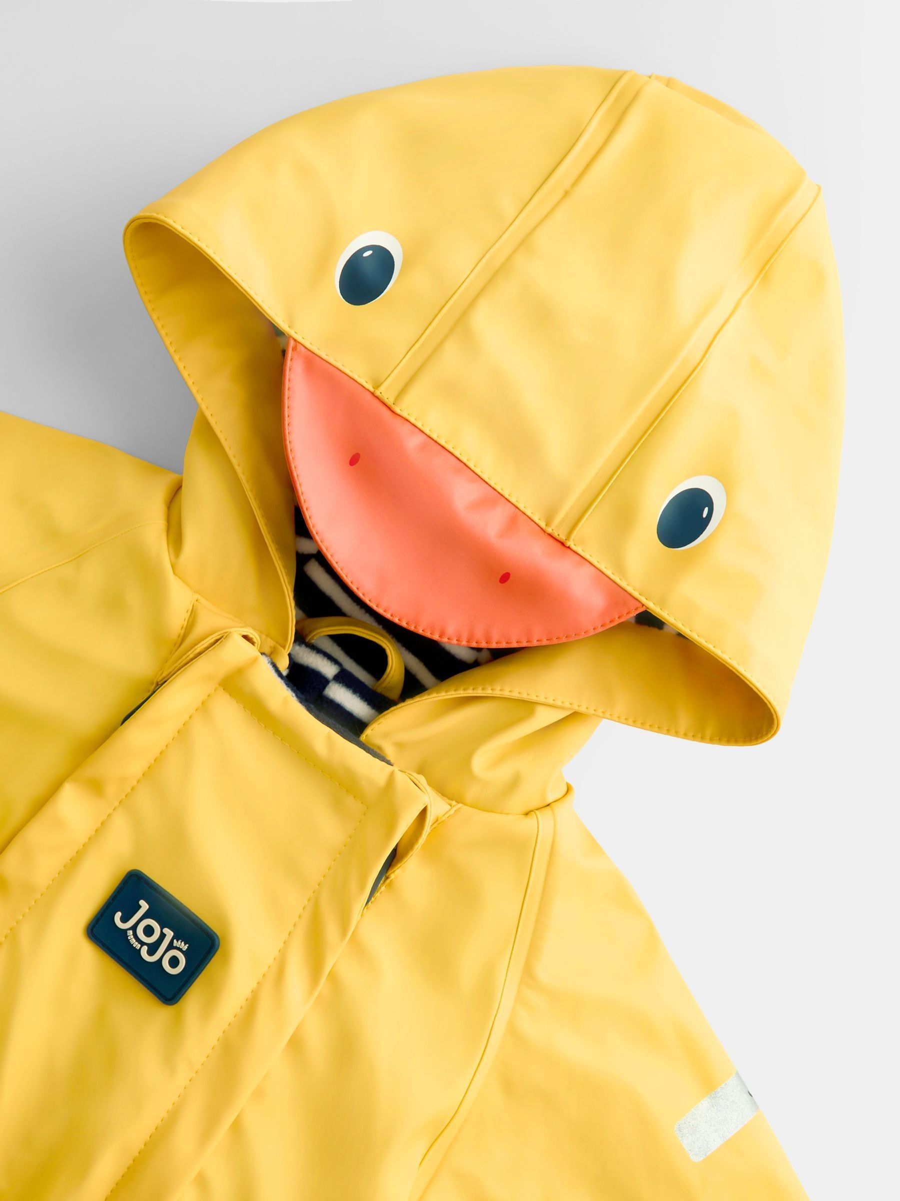 Yellow Duck Waterproof Fleece Lined Puddlesuit - Image 4 of 5