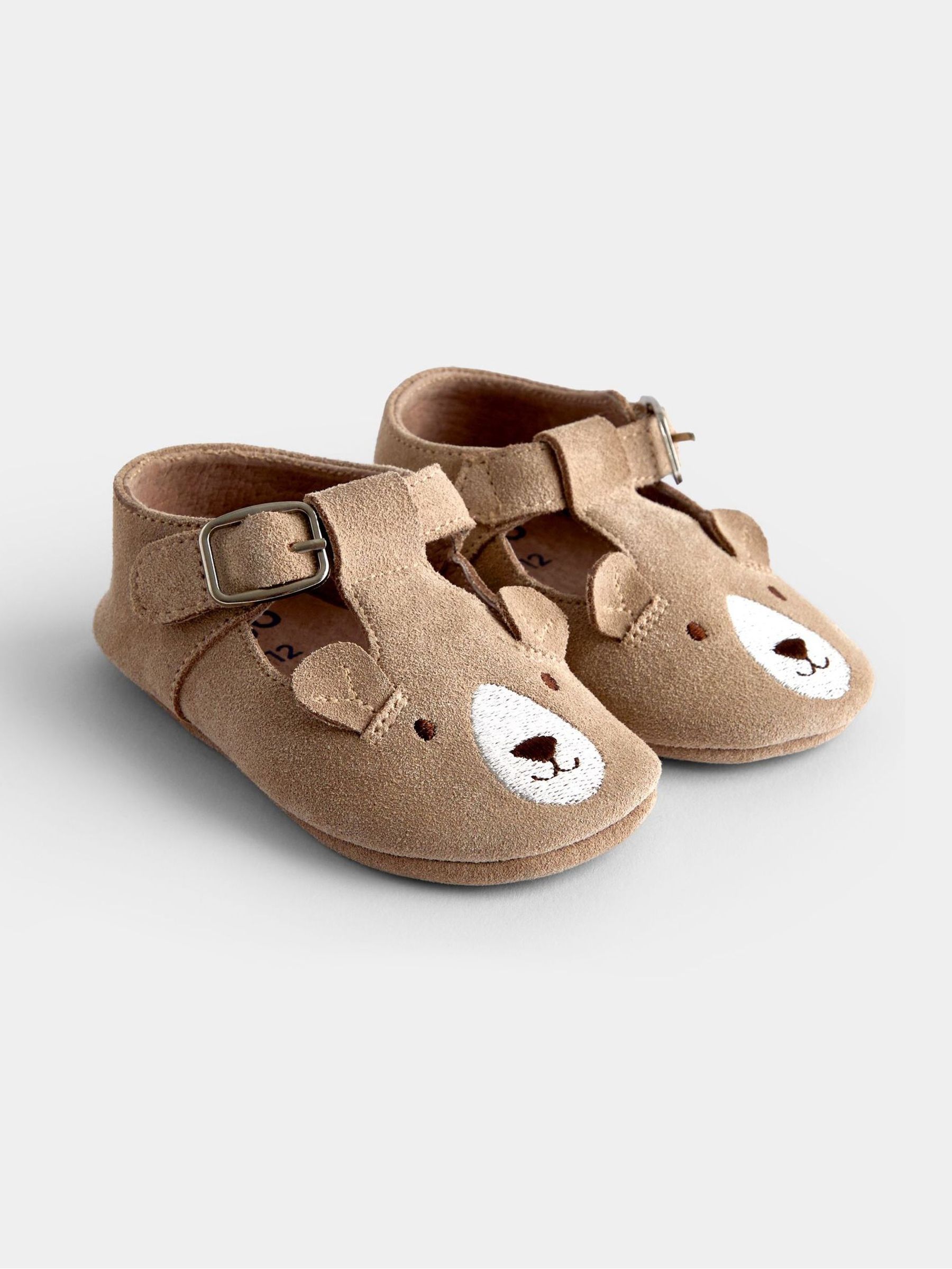 Brown Bear Pram Shoes - Image 1 of 4