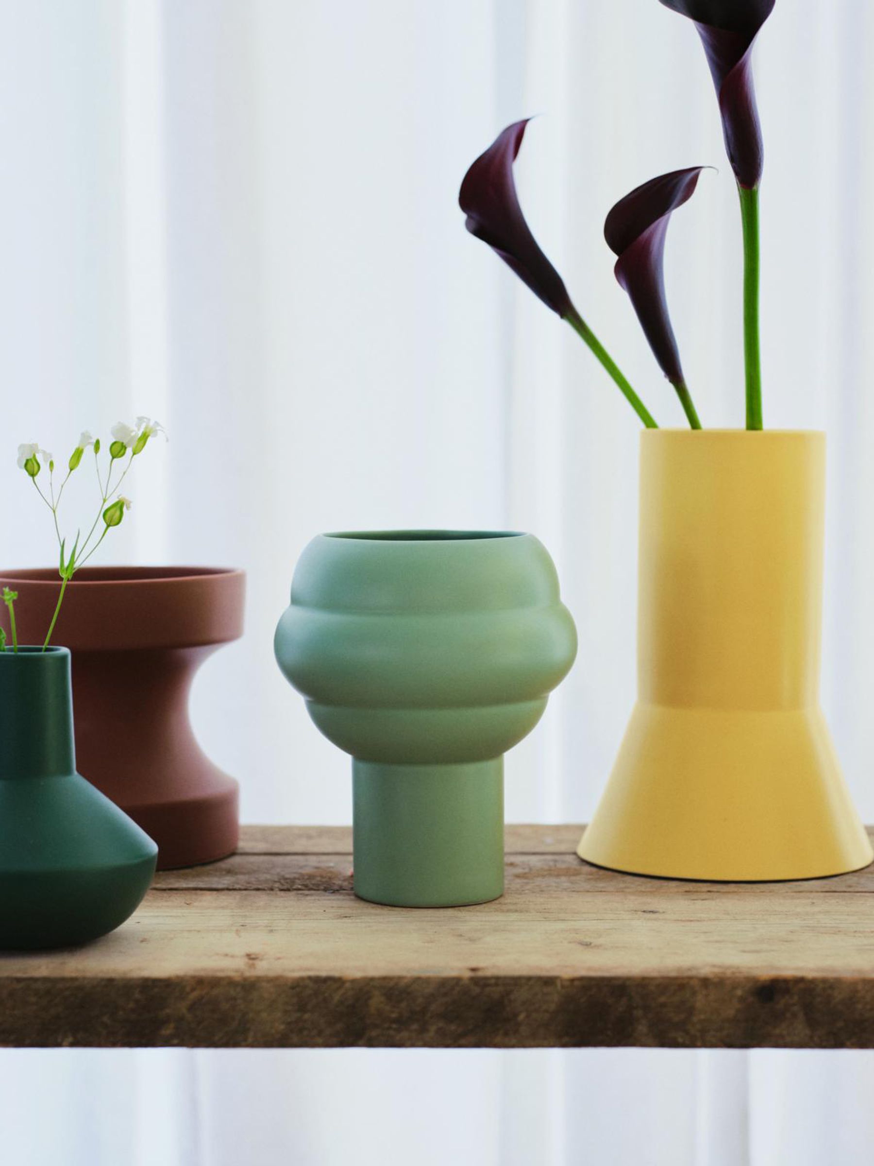 The Conran Shop Sage Green Tree Vase - Image 5 of 5