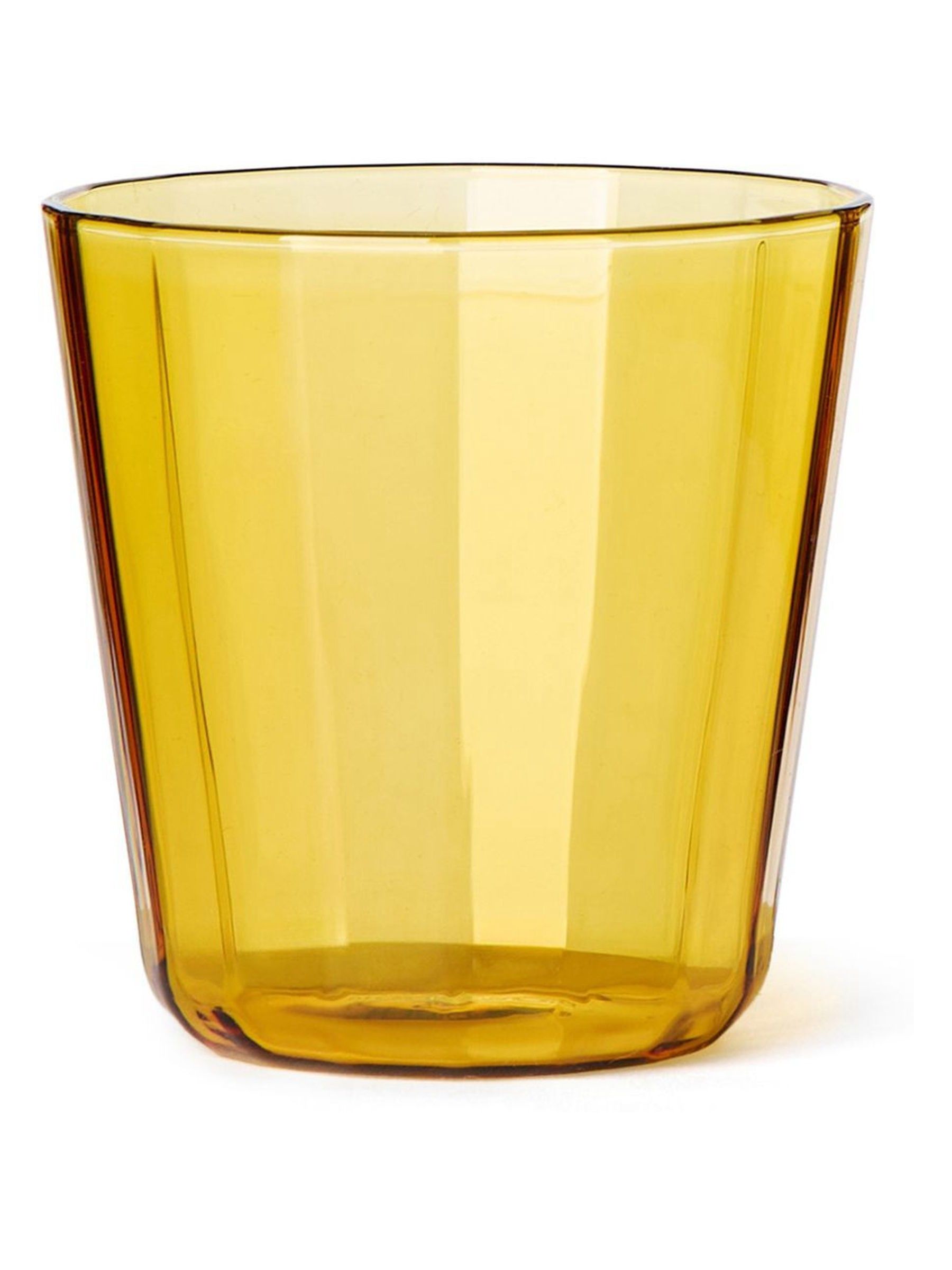 The Conran Shop Set of 4 Amber Fade Tumblers - Image 2 of 4 The Conran Shop Set of 4 Amber Fade Tumblers - Image 2 of 4