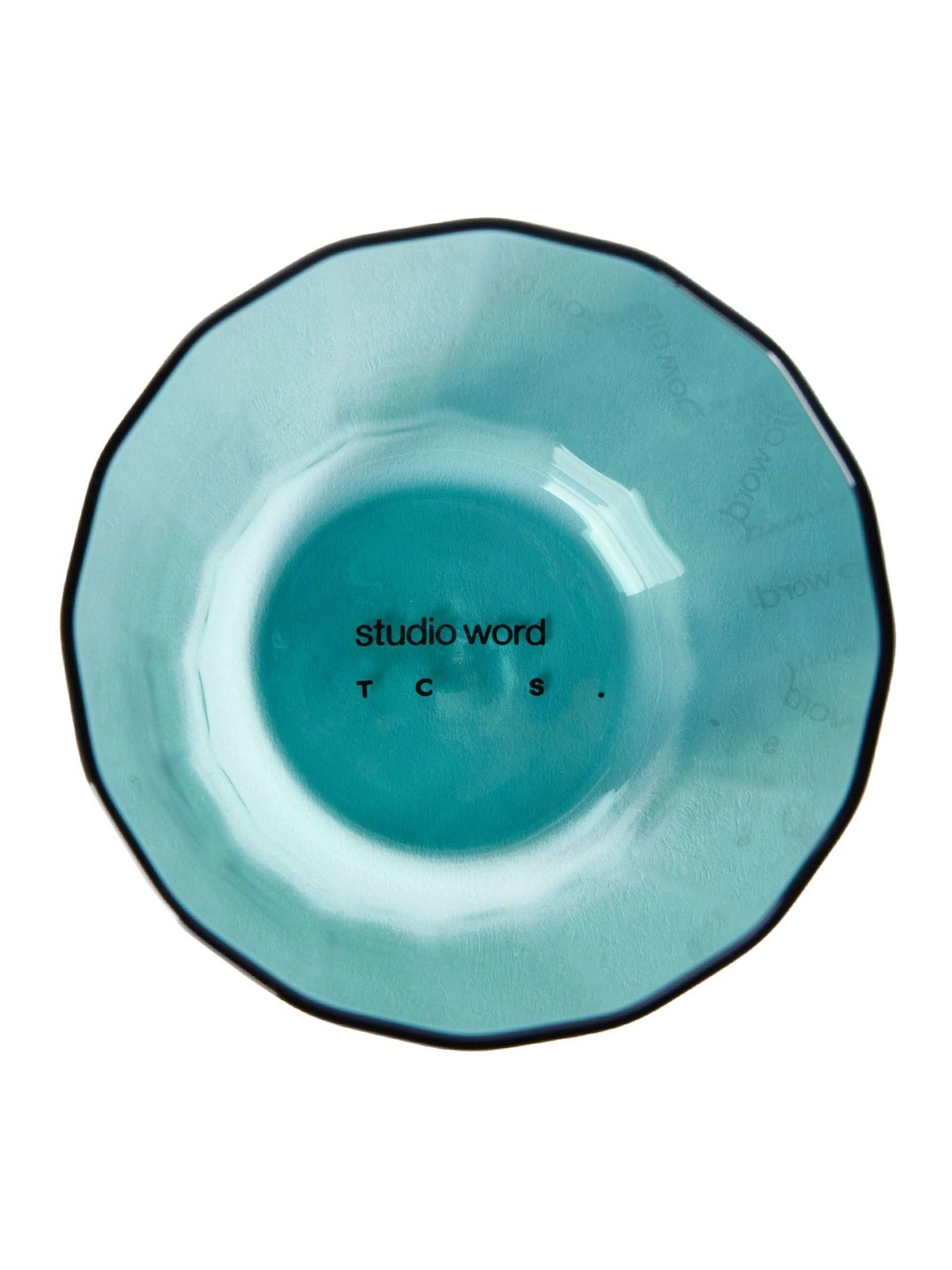 The Conran Shop Set of 4 Petrol Blue Fade Tumblers - Image 7 of 7