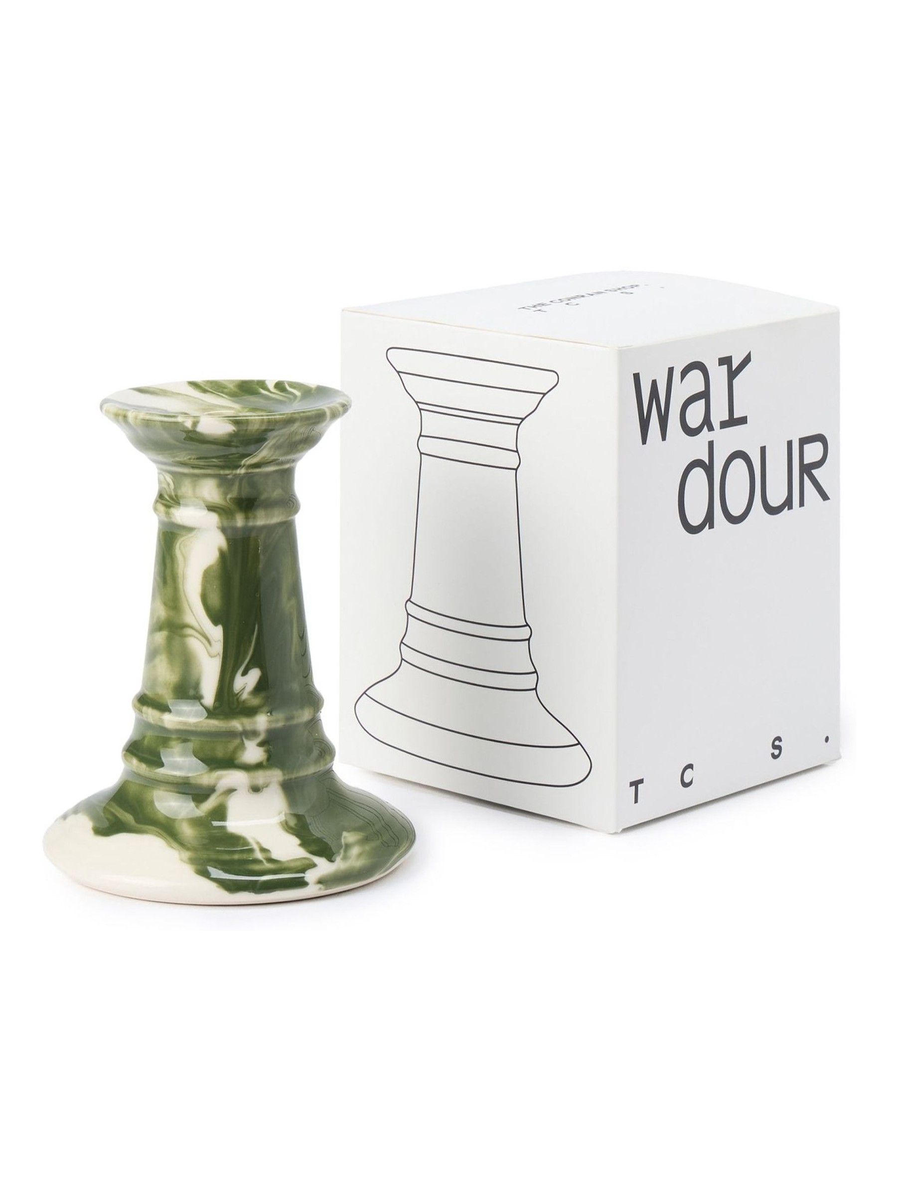 The Conran Shop Green Wardour Stubby Candlestick - Image 3 of 3 The Conran Shop Green Wardour Stubby Candlestick - Image 3 of 3