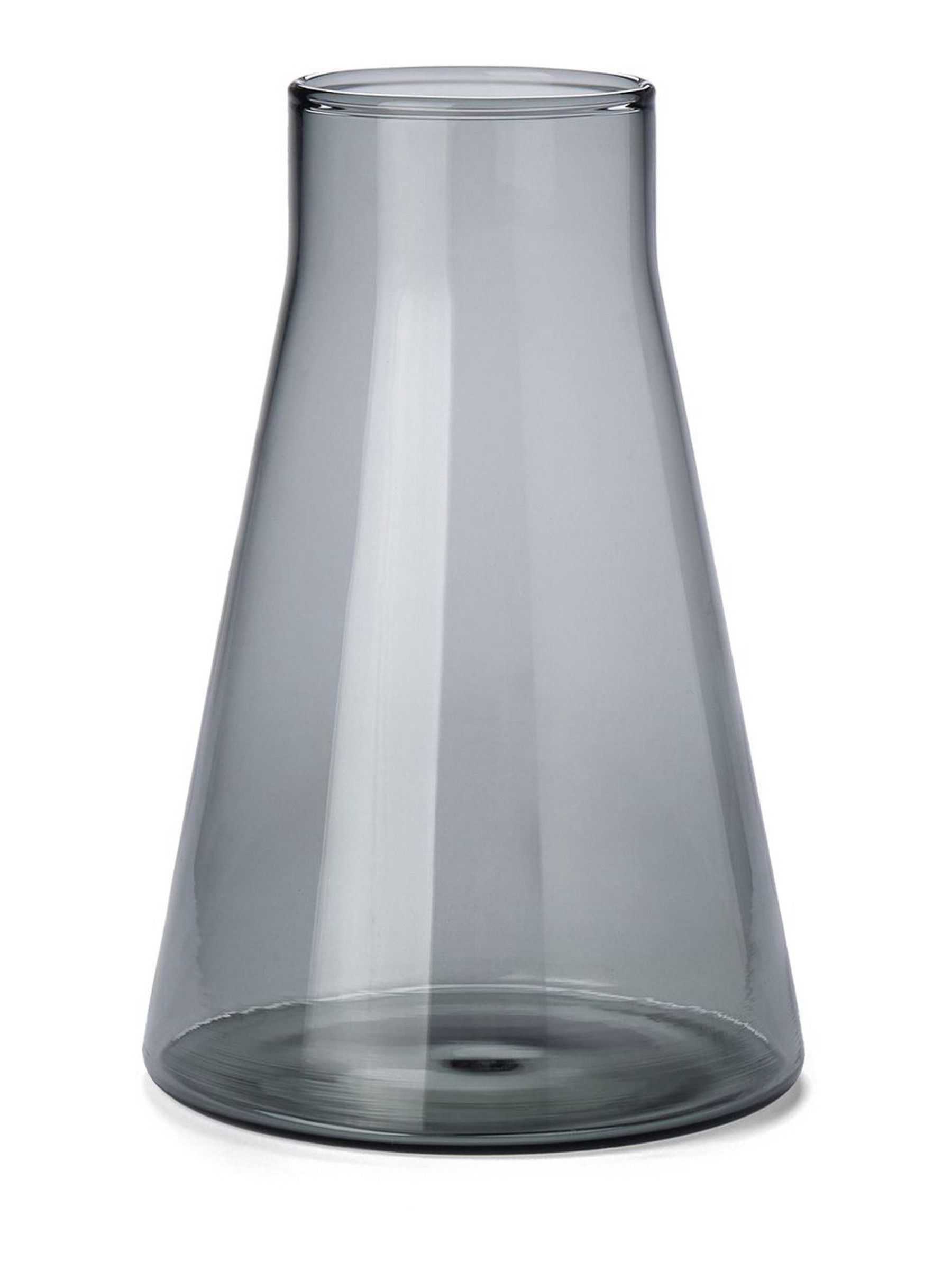 The Conran Shop Smoke Grey Conical Flask - Image 1 of 3 The Conran Shop Smoke Grey Conical Flask - Image 1 of 3