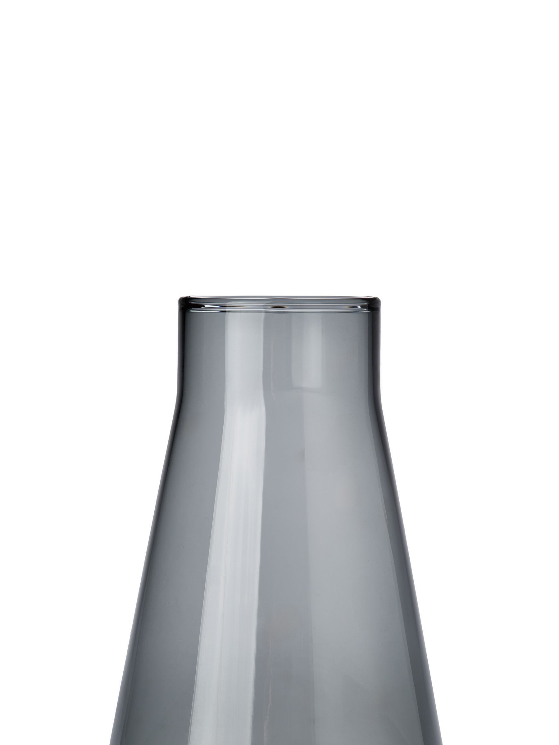 The Conran Shop Smoke Grey Conical Flask - Image 2 of 3 The Conran Shop Smoke Grey Conical Flask - Image 2 of 3