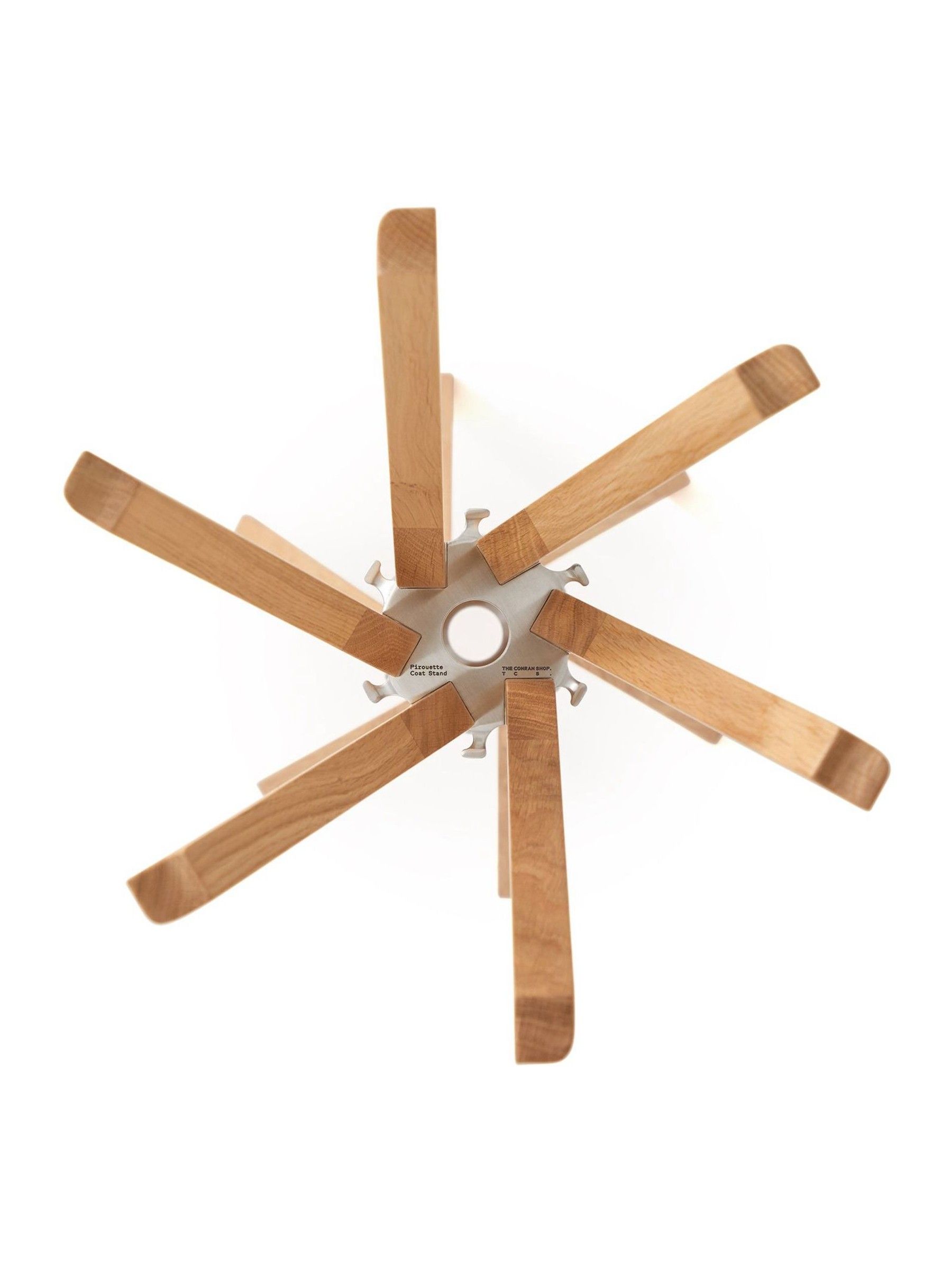The Conran Shop Oak Pirouette Coat Stand - Image 2 of 2