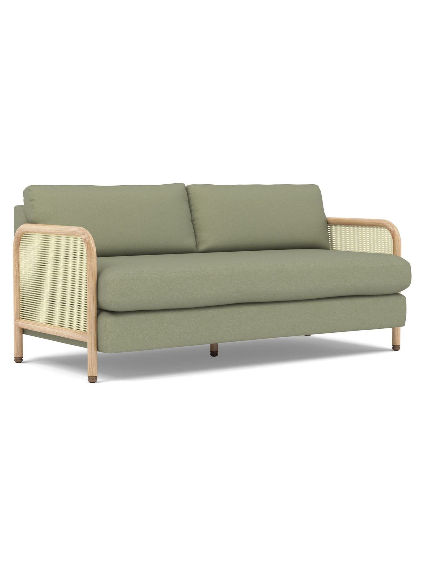The Conran Shop Oak  Sage Tamilla 2 Seater Sofa - Image 1 of 4