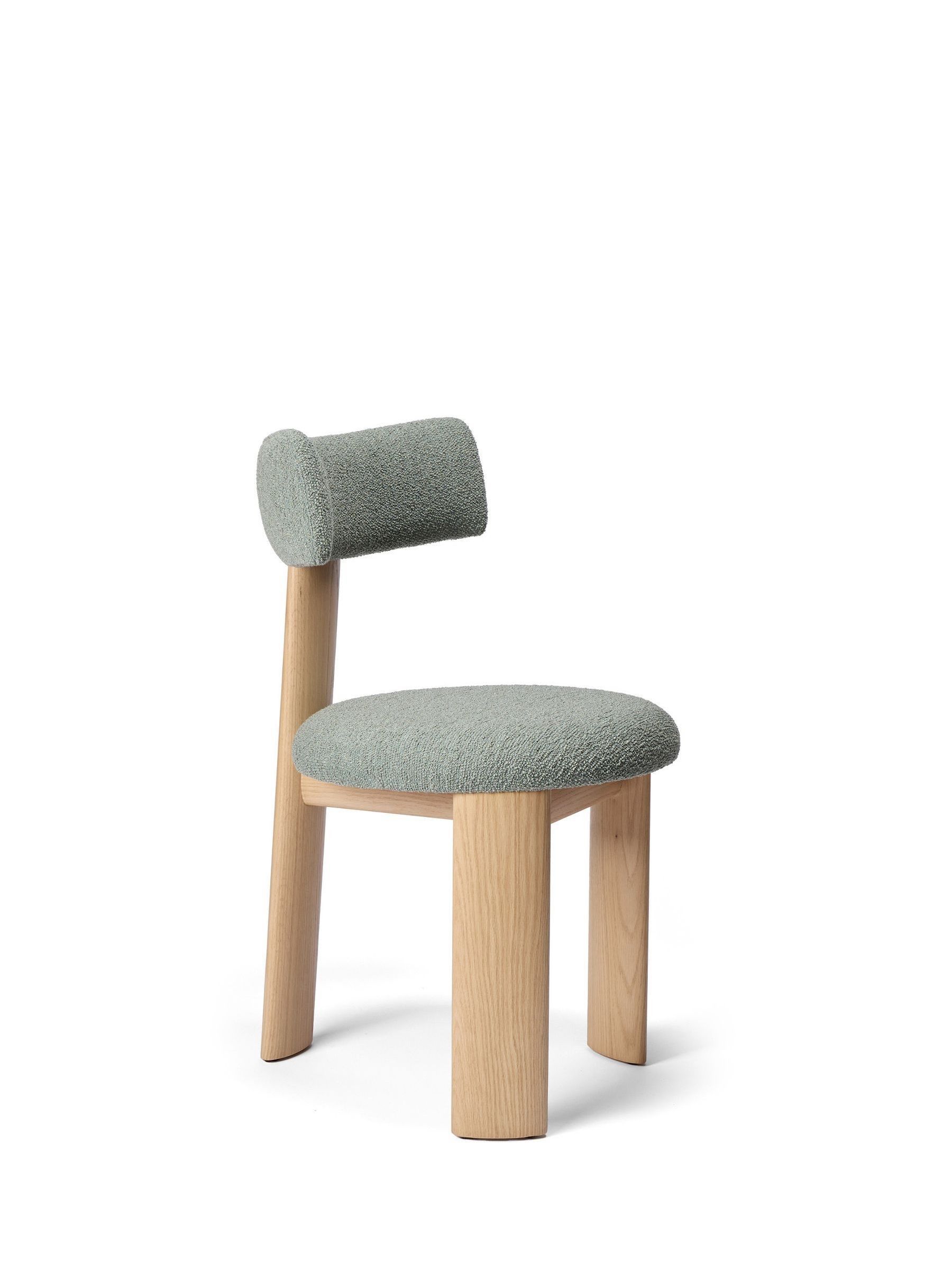 The Conran Shop Set of 2 Oak Sage Pip Dining Chairs - Image 6 of 7