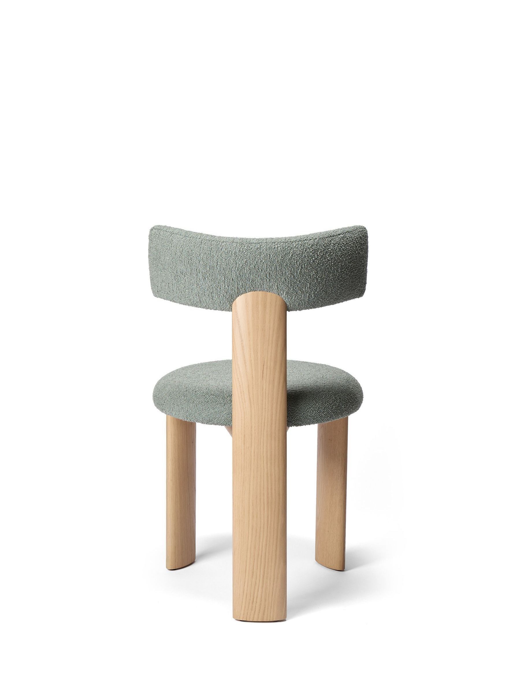 The Conran Shop Set of 2 Oak Sage Pip Dining Chairs - Image 7 of 7