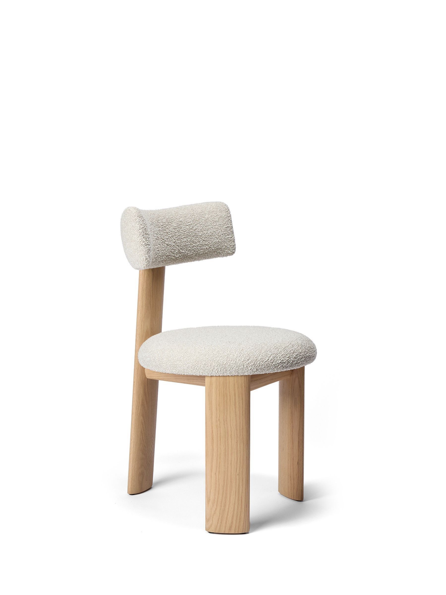 The Conran Shop Set of 2 Oak Noisette Pip Dining Chairs - Image 7 of 8