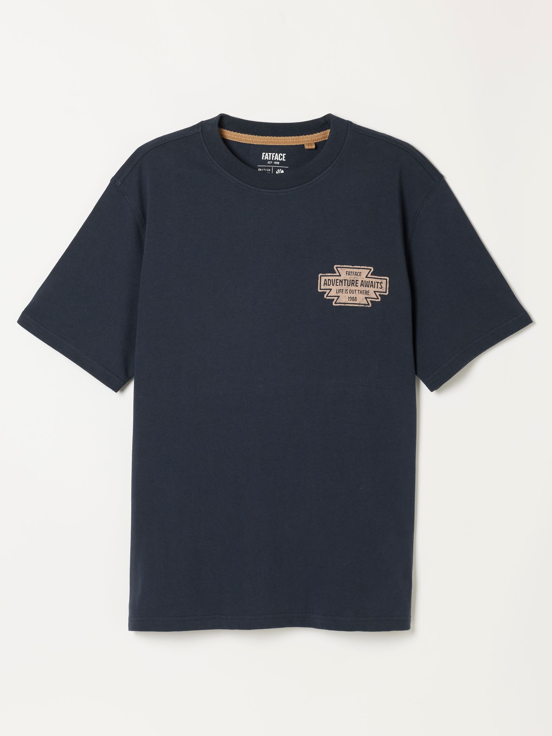 Navy Badges Graphic T-Shirt - Image 6 of 7