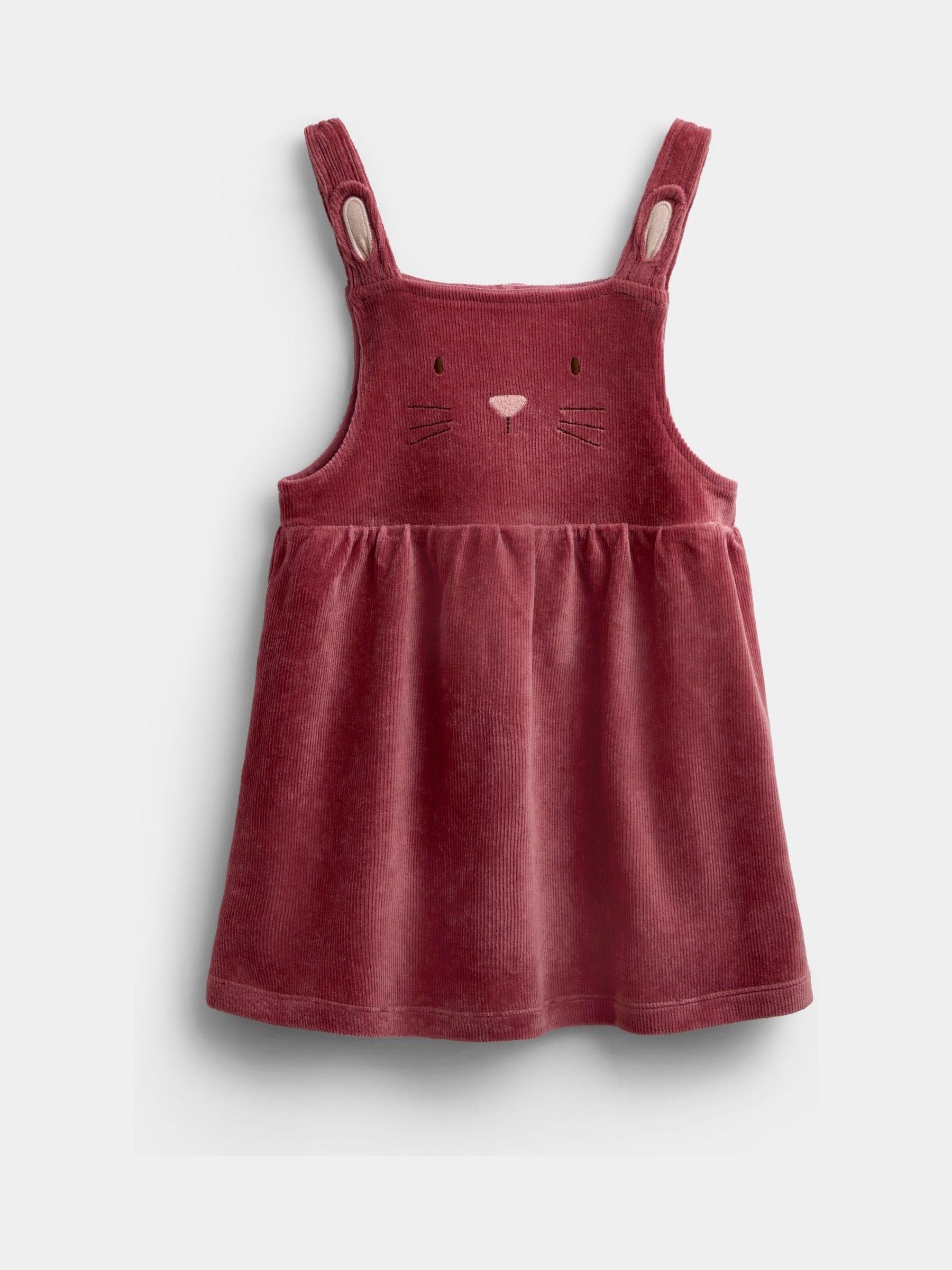 Pink Bunny Velour Dress Set - Image 2 of 7
