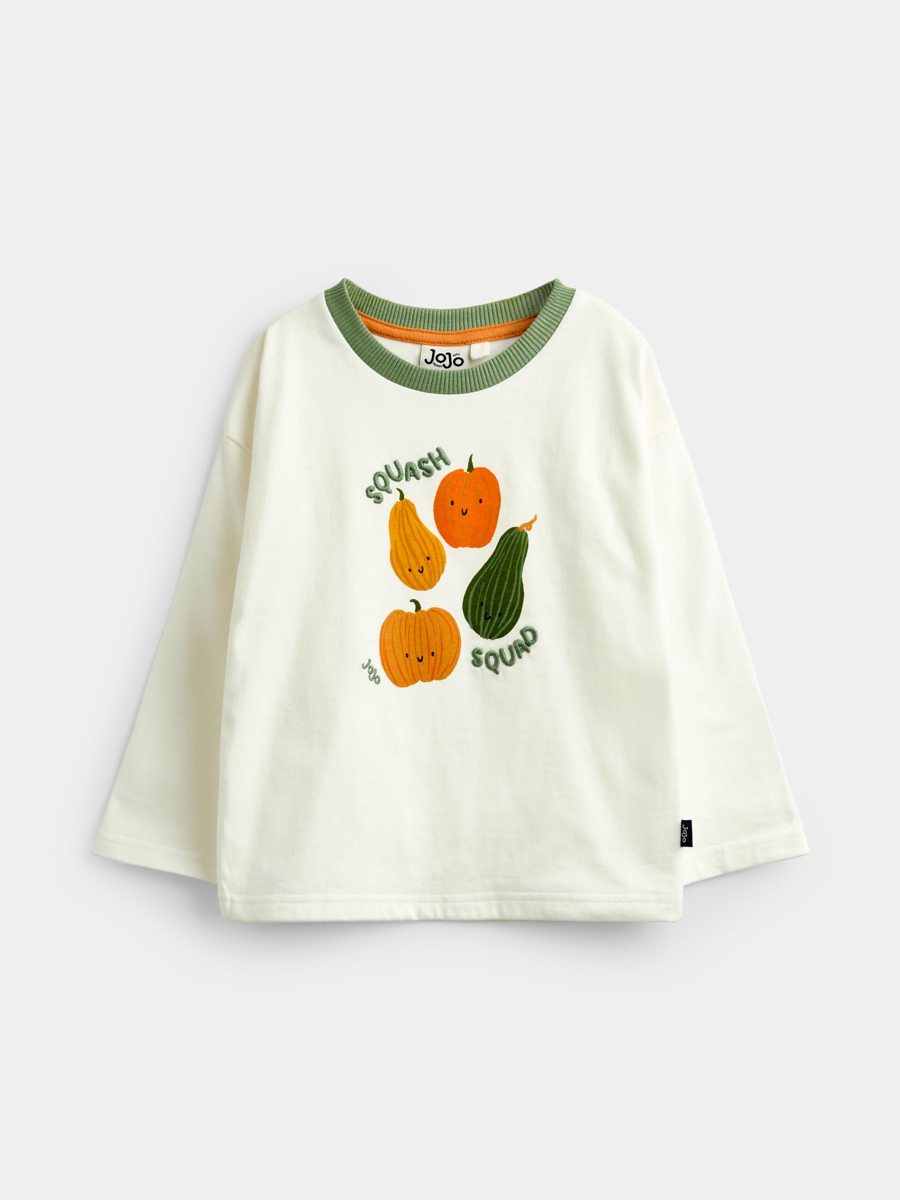 Stone Pumpkin Long Sleeve Printed Top - Image 1 of 4