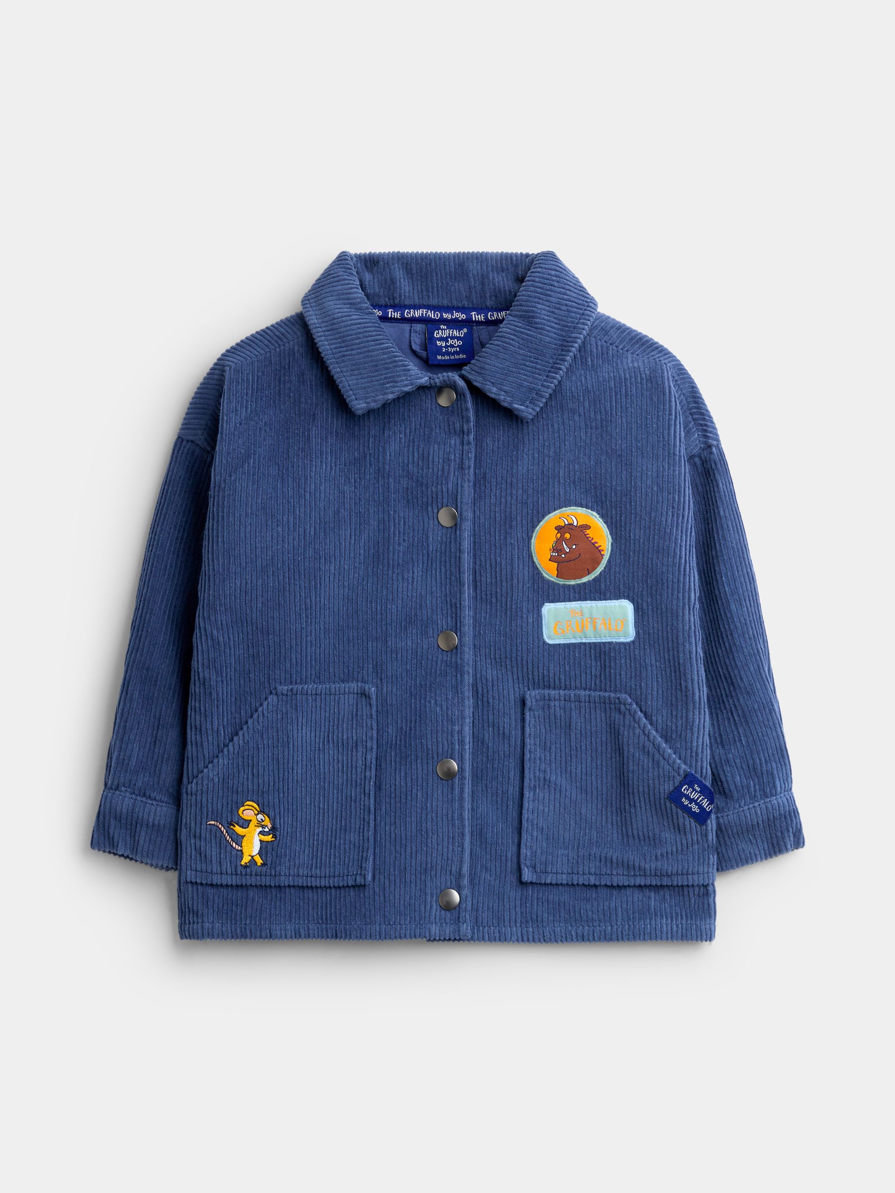 Denim Blue The Gruffalo Cord Shacket - Image 1 of 4
