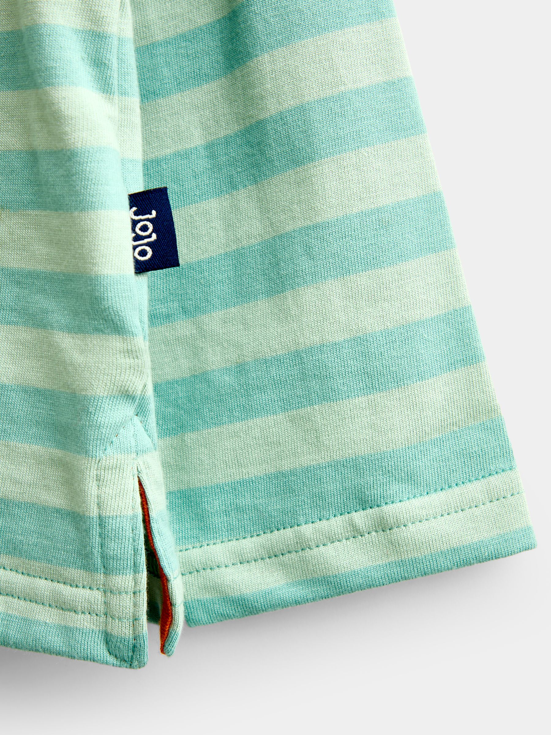 Green Vegetable Long Sleeve Stripe Appliqué Top - Image 5 of 6