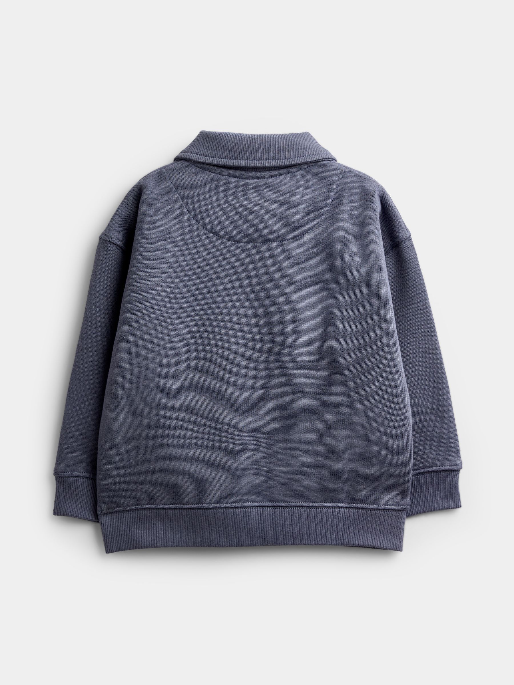 Blue Panda Embroidered Half Zip Sweatshirt - Image 2 of 4