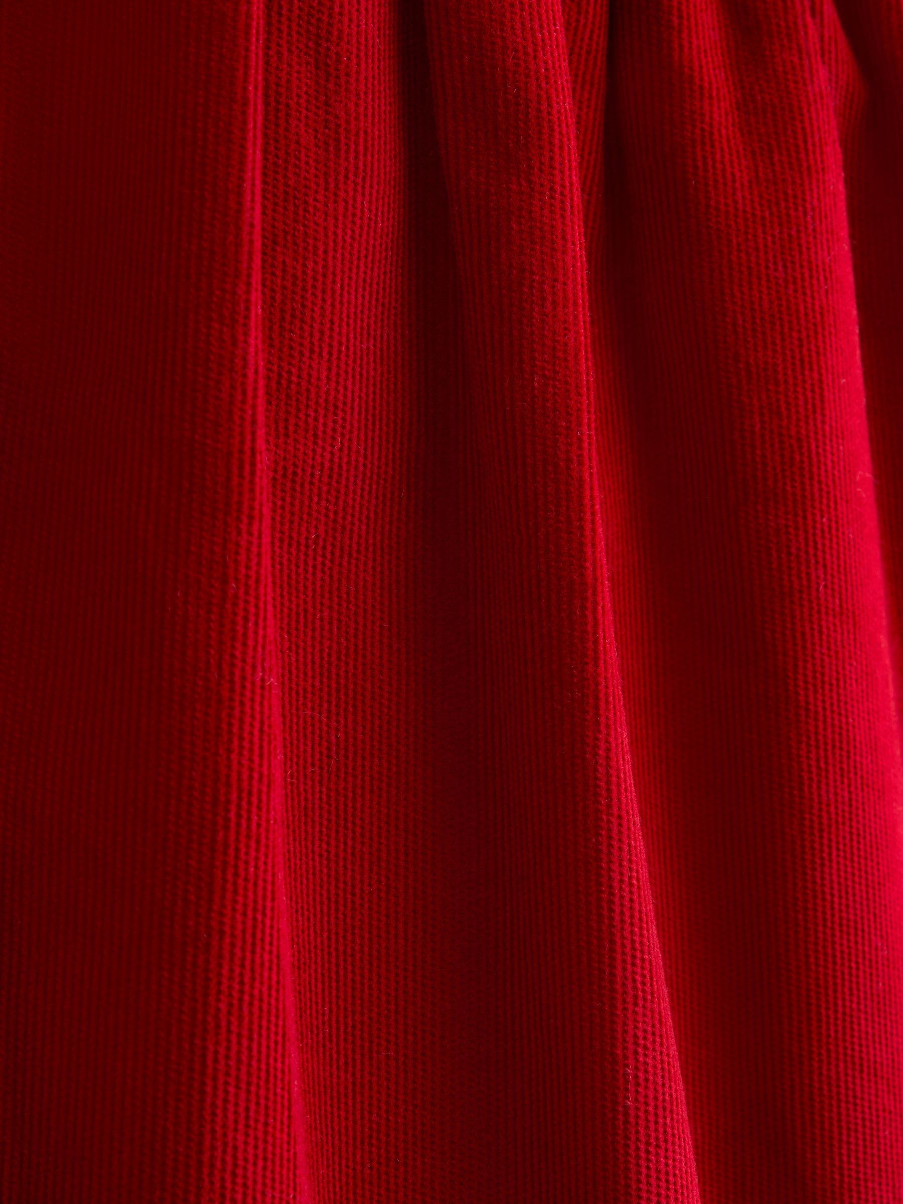 Dark Red London Smocked Dress - Image 6 of 6 Dark Red London Smocked Dress - Image 6 of 6