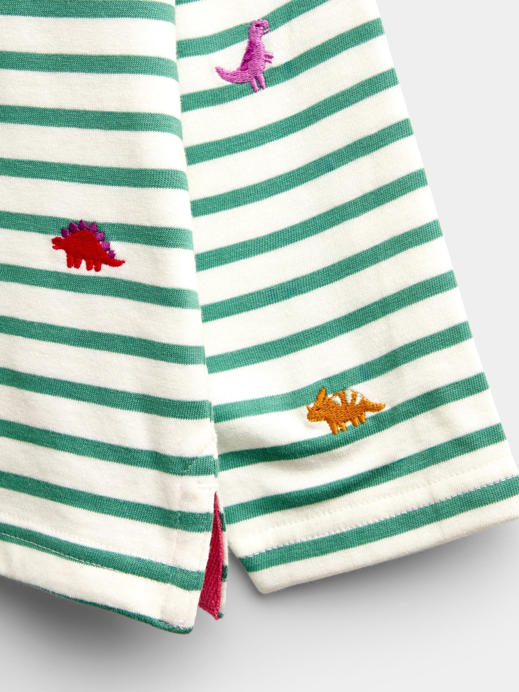 Green Dino Embroidered Top - Image 3 of 4