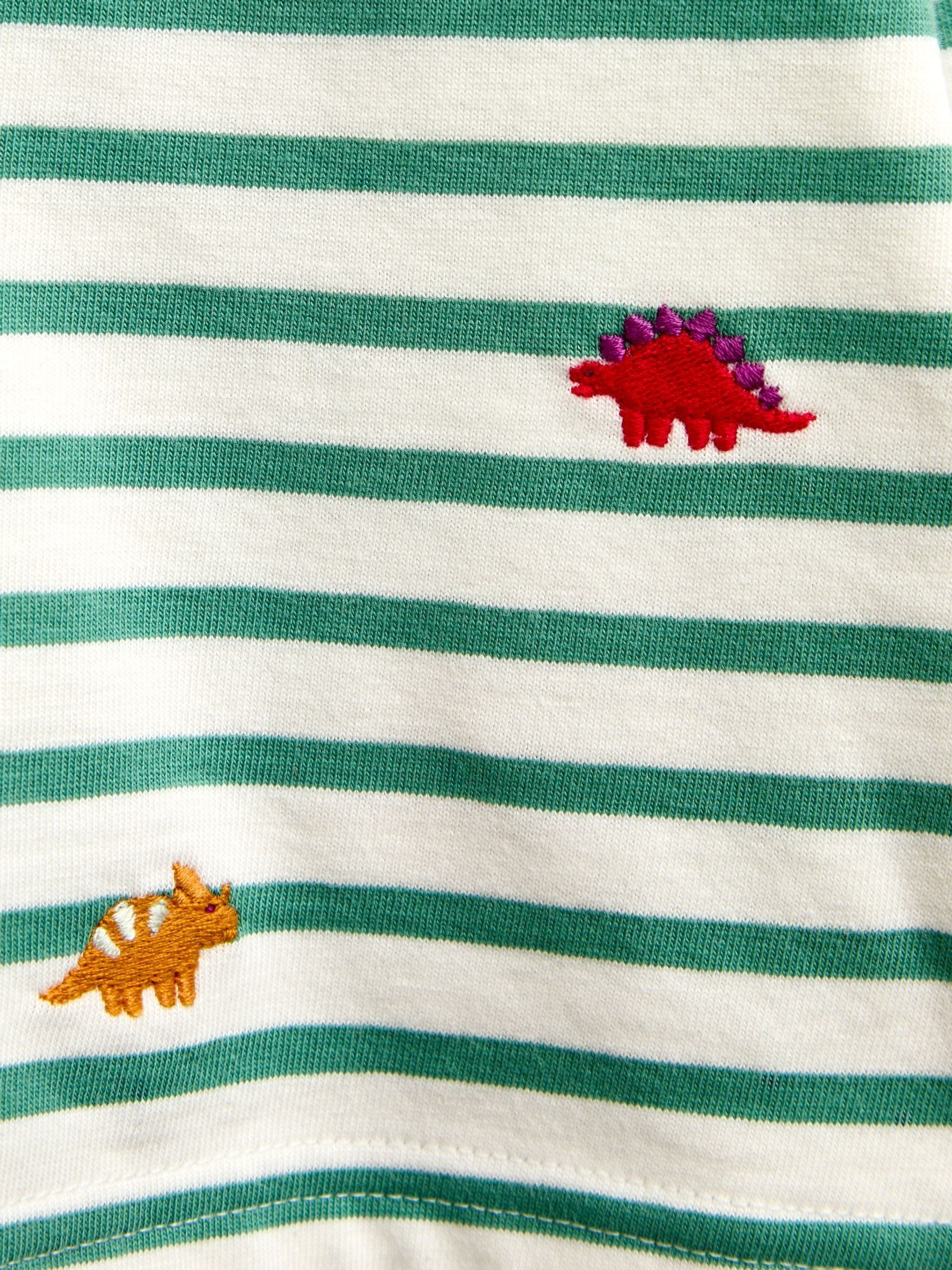 Green Dino Embroidered Top - Image 4 of 4