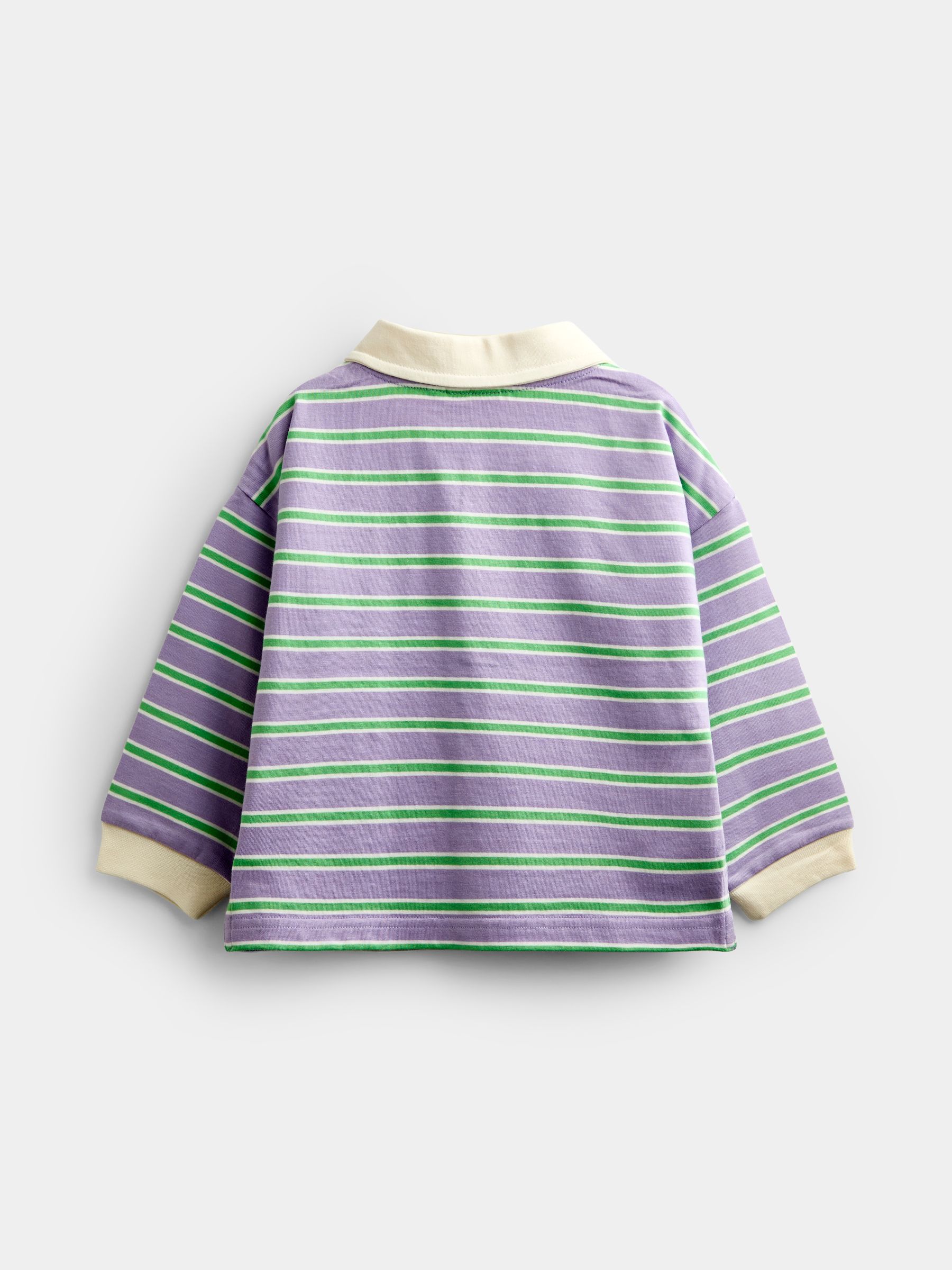 Lilac Purple Dog Appliqué Rugby Shirt - Image 2 of 4