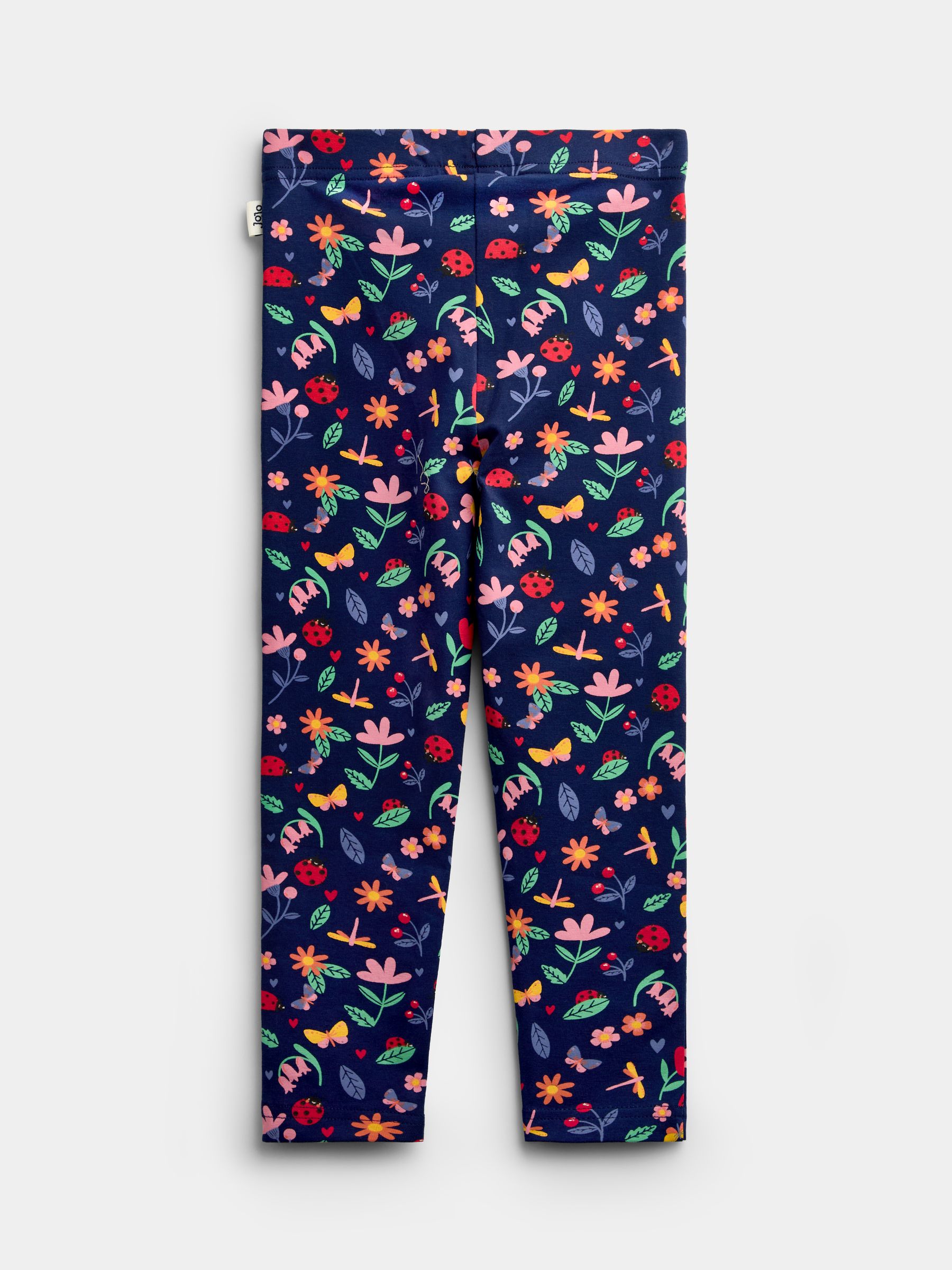 Navy Blue Bug Friends 2-Pack Leggings - Image 5 of 7