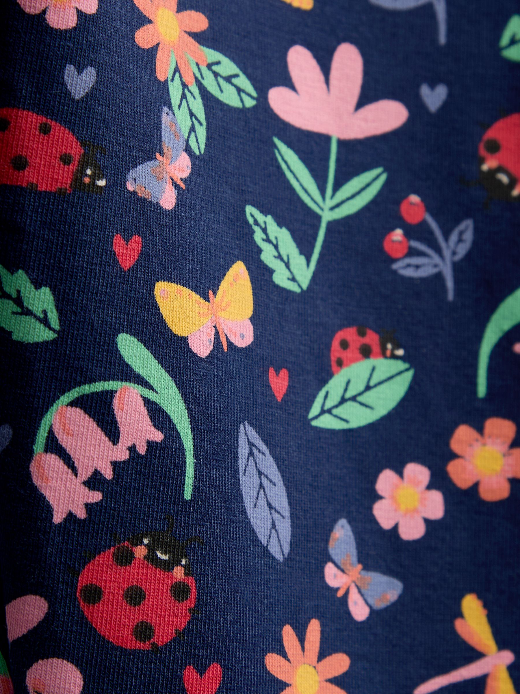 Navy Blue Bug Friends 2-Pack Leggings - Image 7 of 7