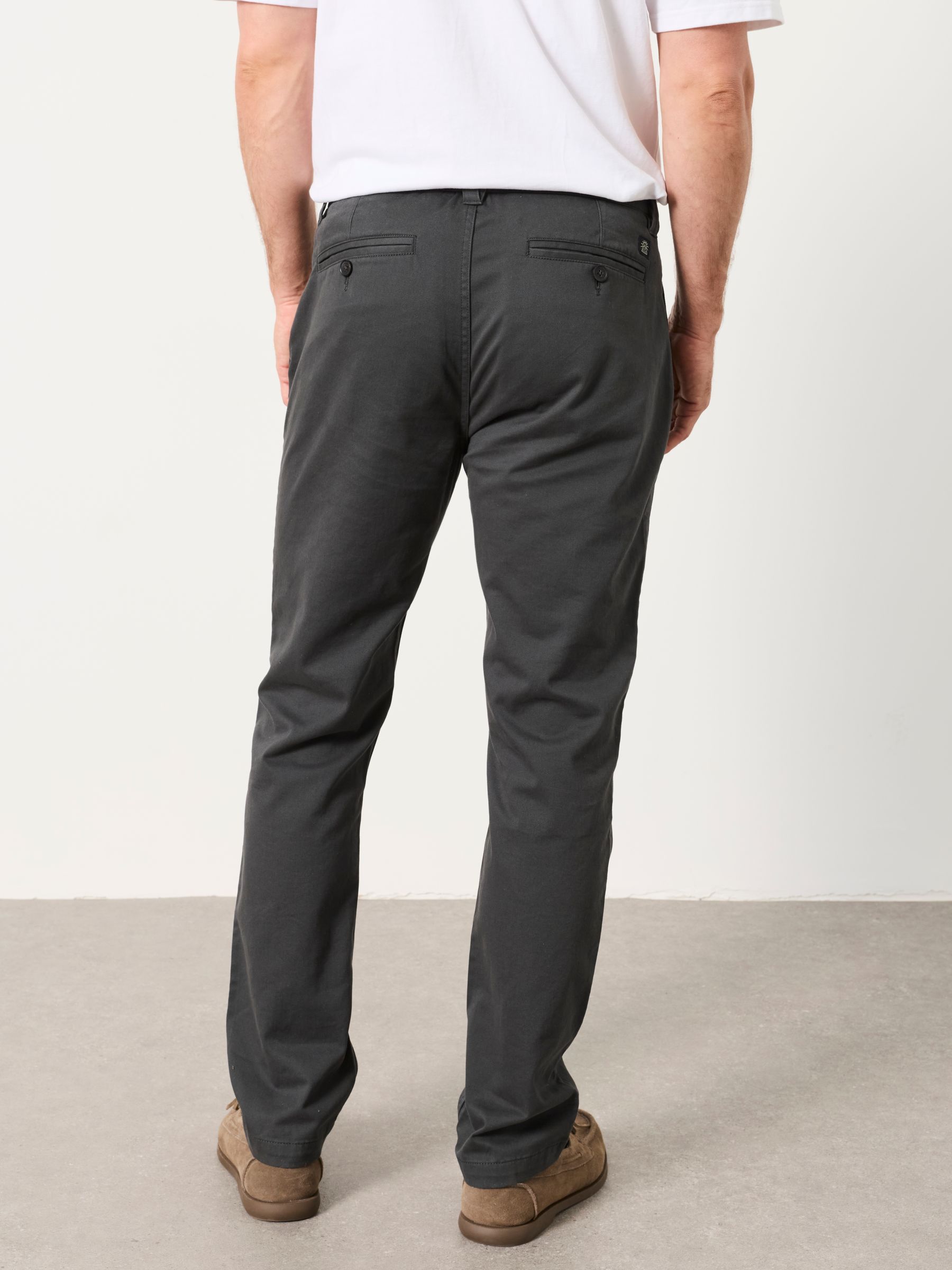 Grey Hayton Slim Fit Chinos - Image 2 of 7 Grey Hayton Slim Fit Chinos - Image 2 of 7