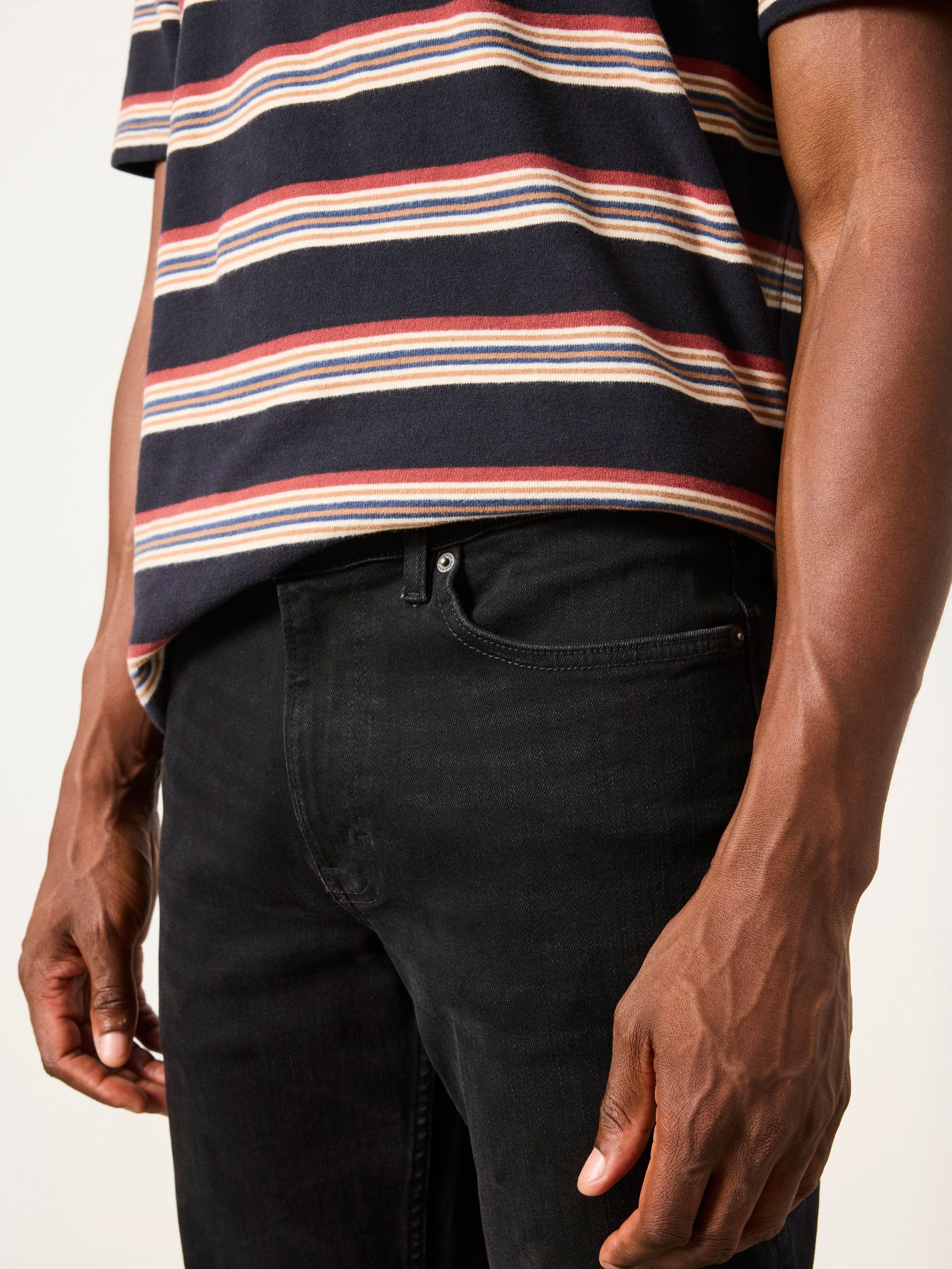 Black Skinny Fit Jeans - Image 3 of 6