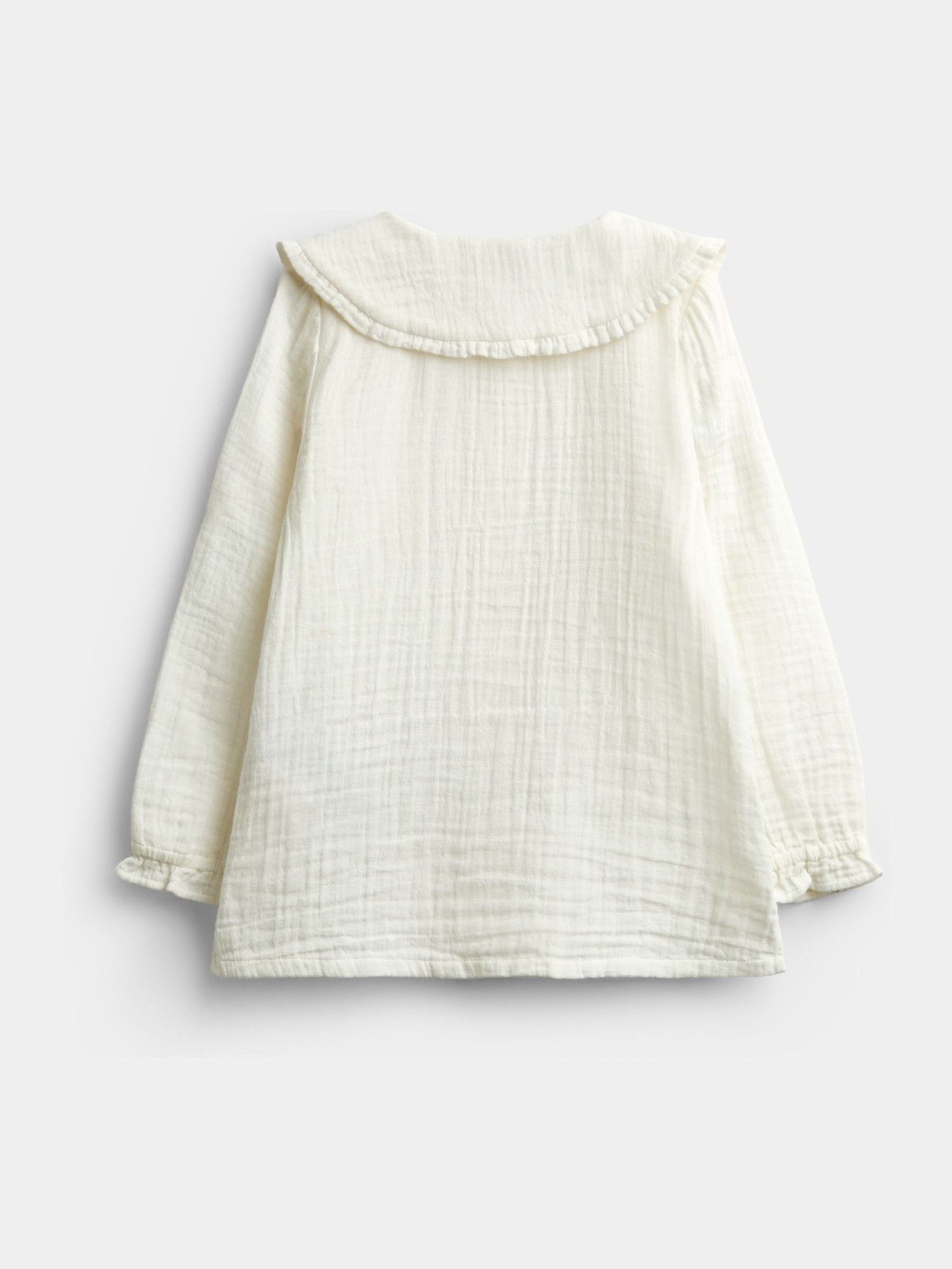 Emerald Green Knitted Pinny & Embroidered Blouse Set - Image 3 of 6