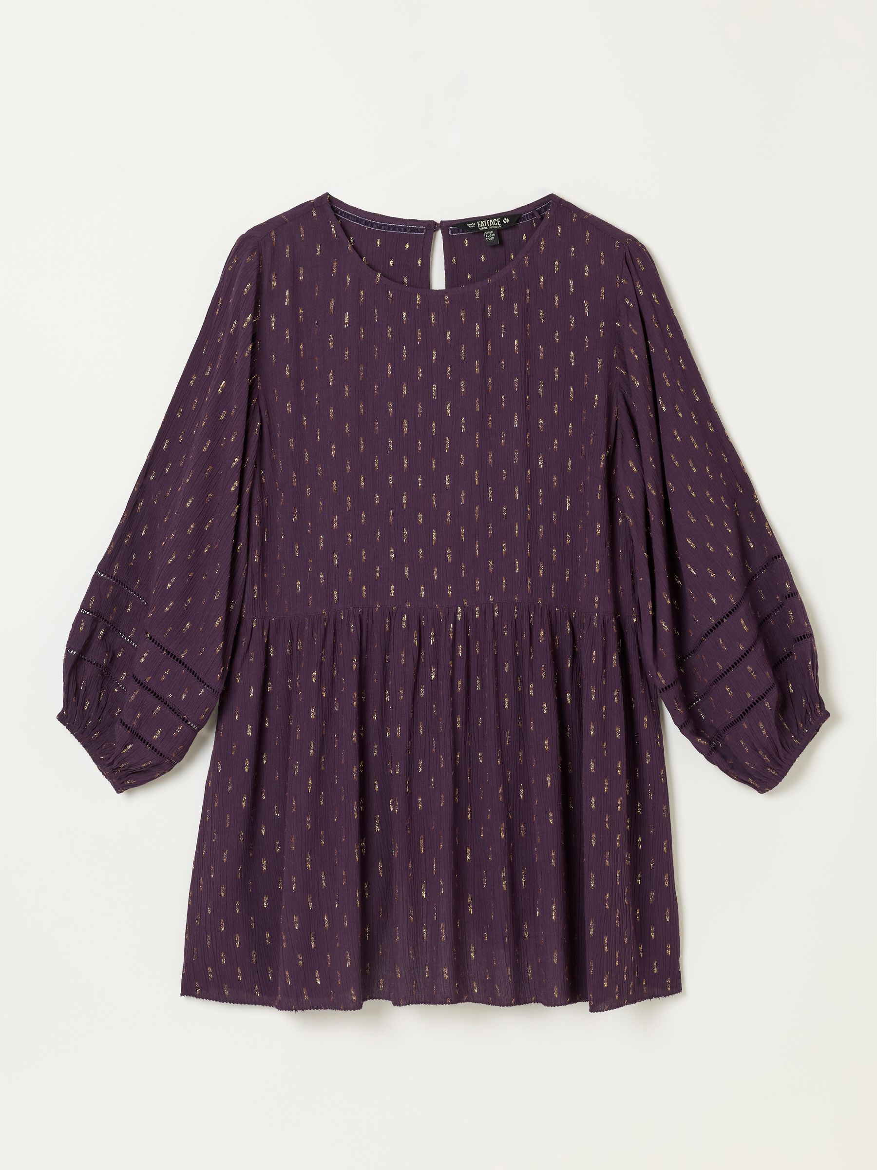 Stella Purple Petite Metallic Tunic - Image 5 of 5