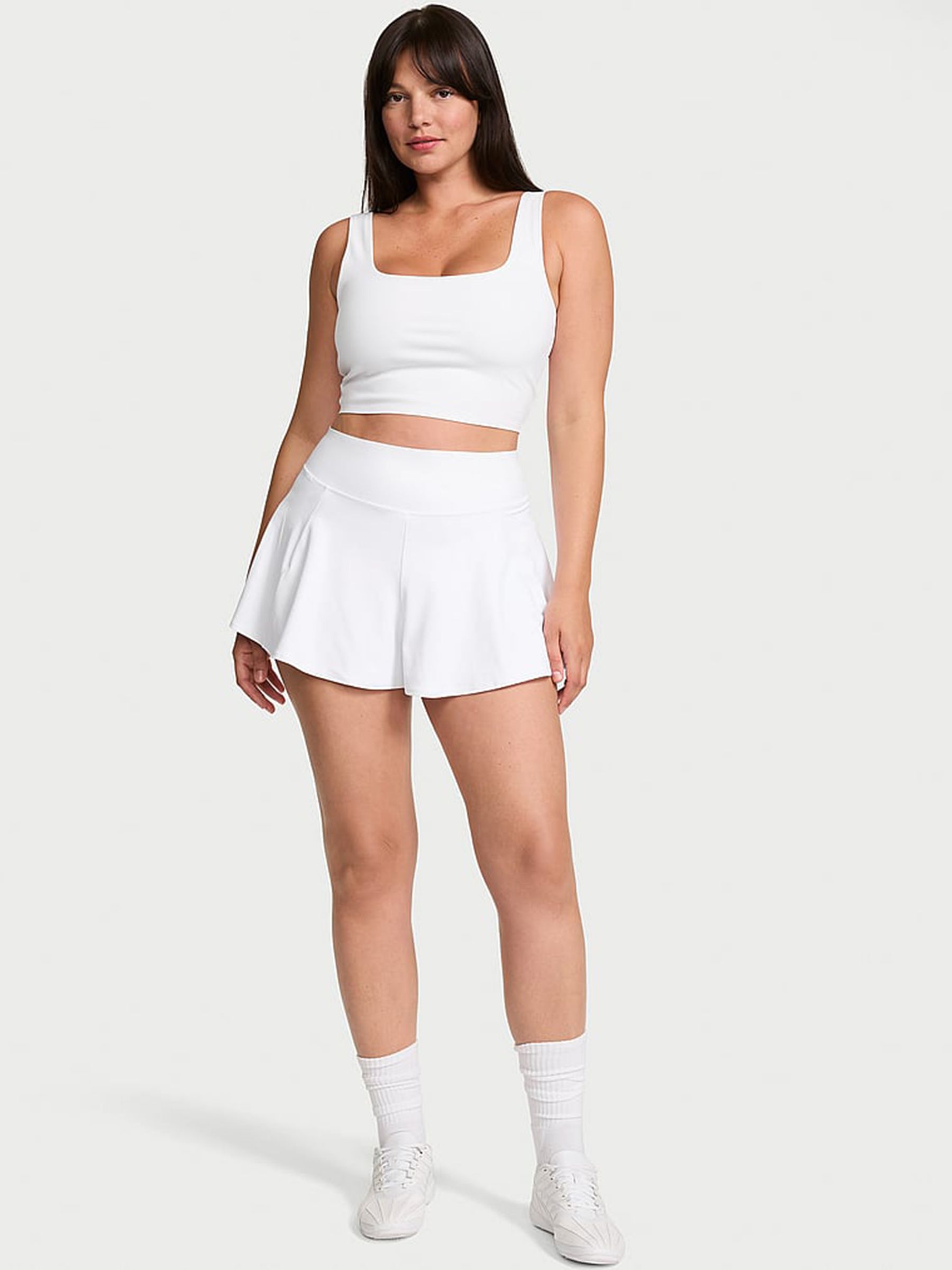 White RacketCool™ Tennis Shorts - Image 1 of 2