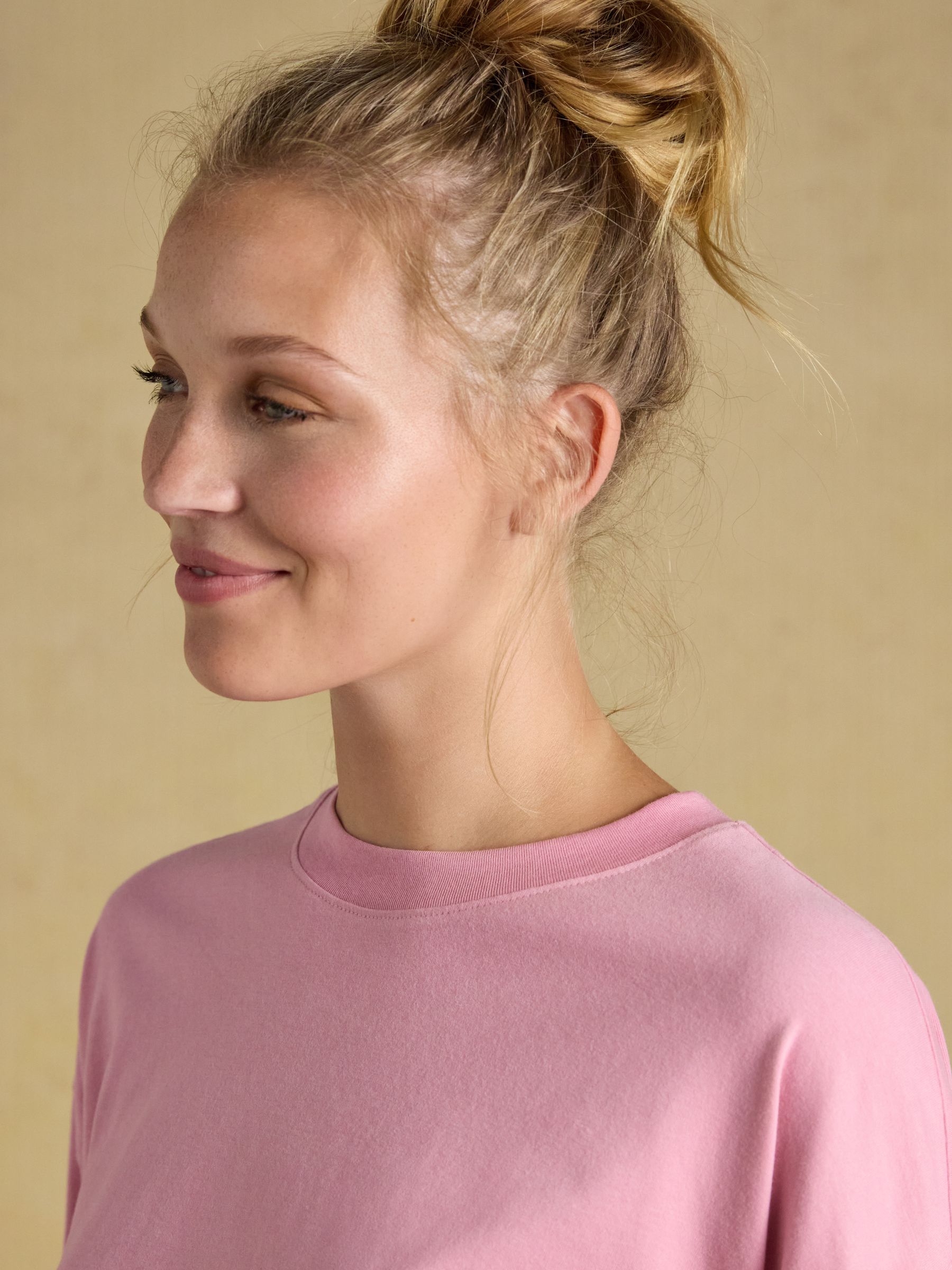 Pink Cotton Long Sleeve Pyjama Top - Image 4 of 6