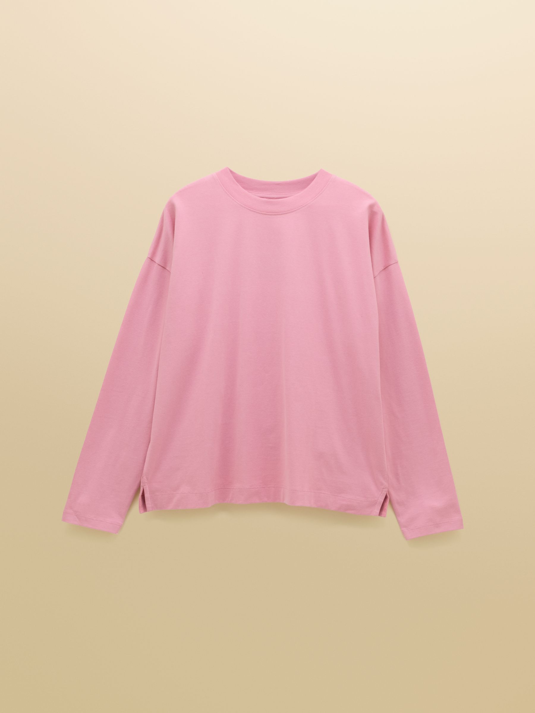 Pink Cotton Long Sleeve Pyjama Top - Image 6 of 6