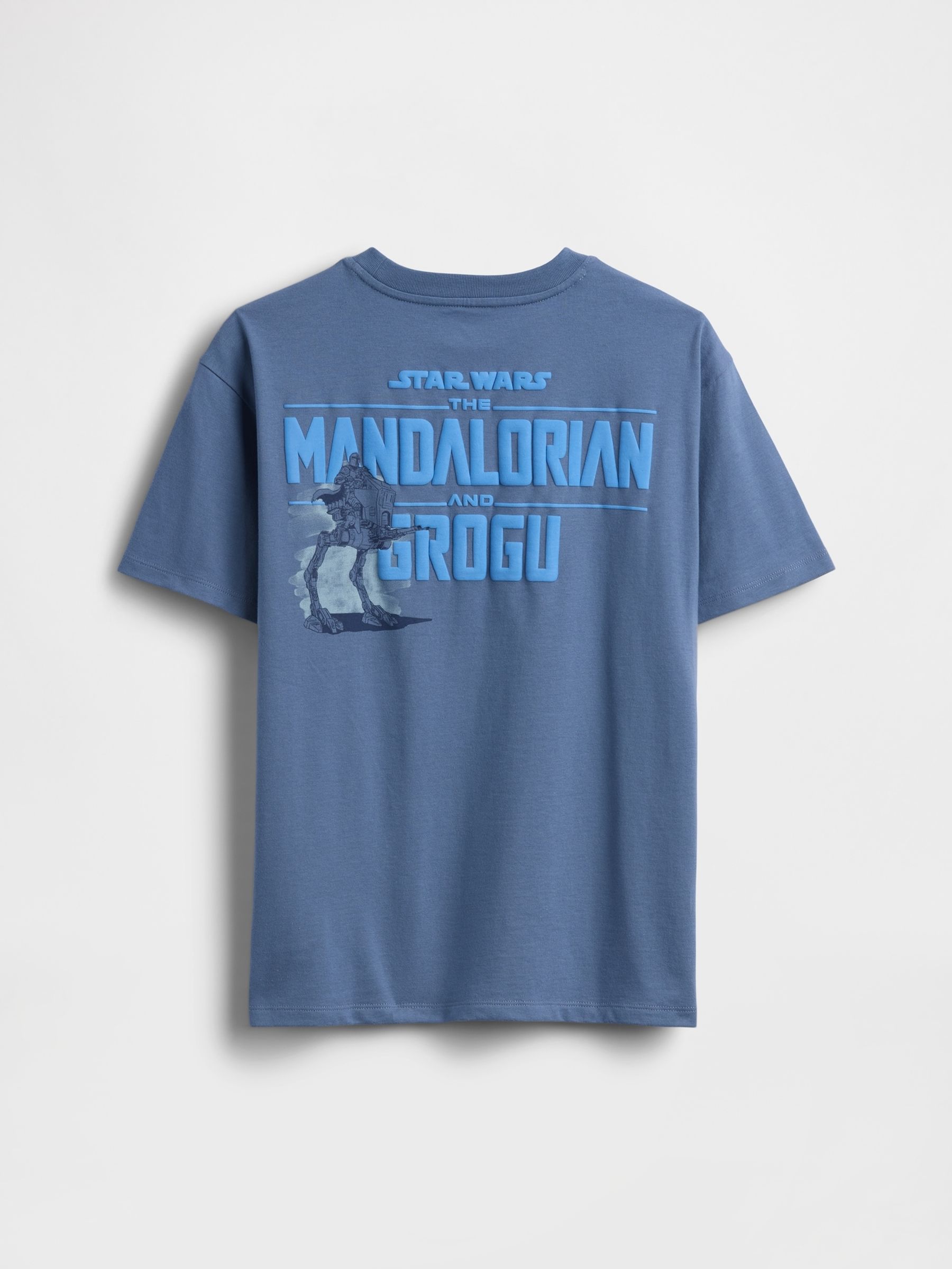Blue Star Wars Relaxed Graphic Short Sleeve T-Shirt - Image 2 of 3