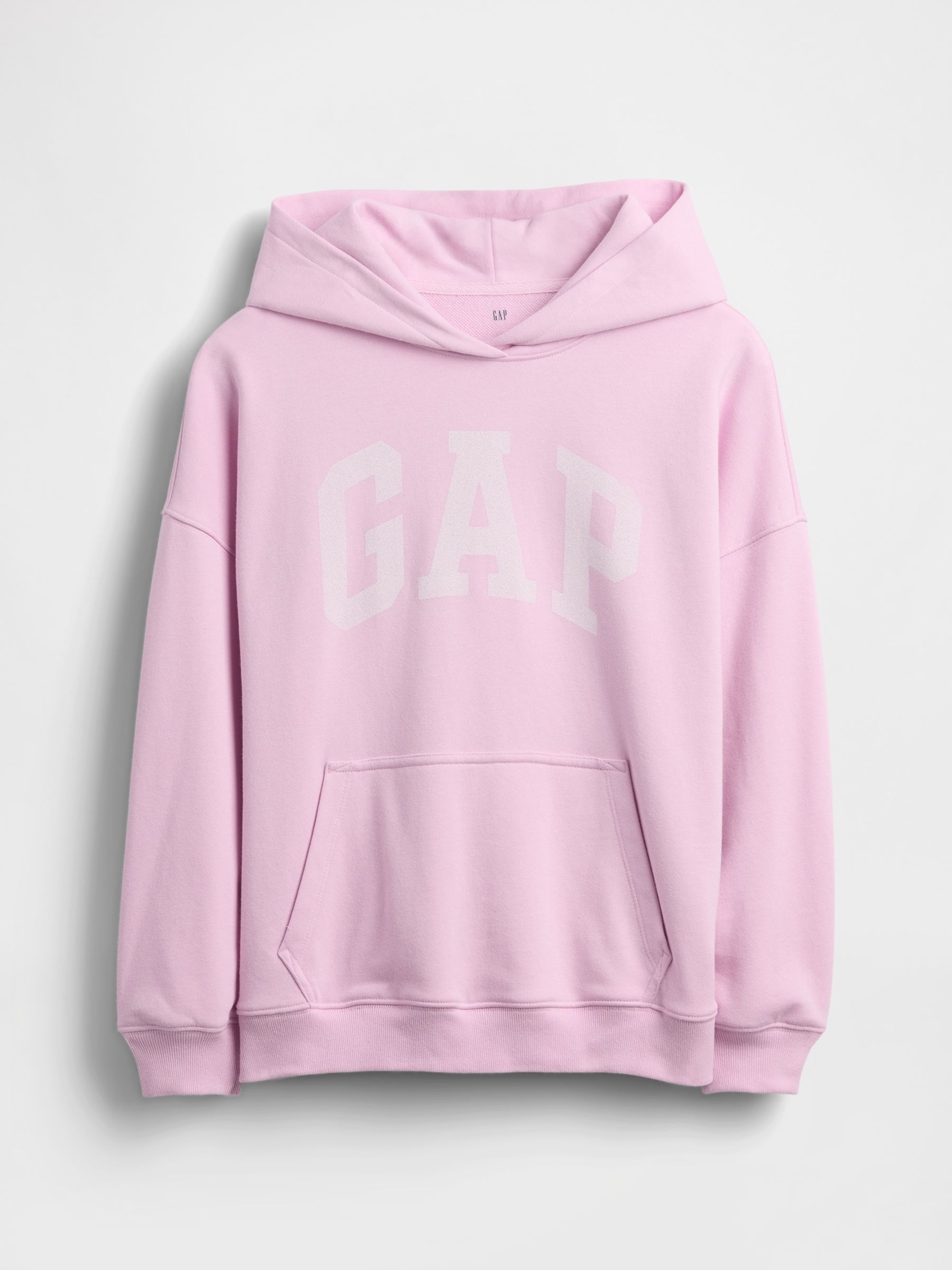 Pink Vintage Soft French Terry Logo Hoodie - Image 4 of 5