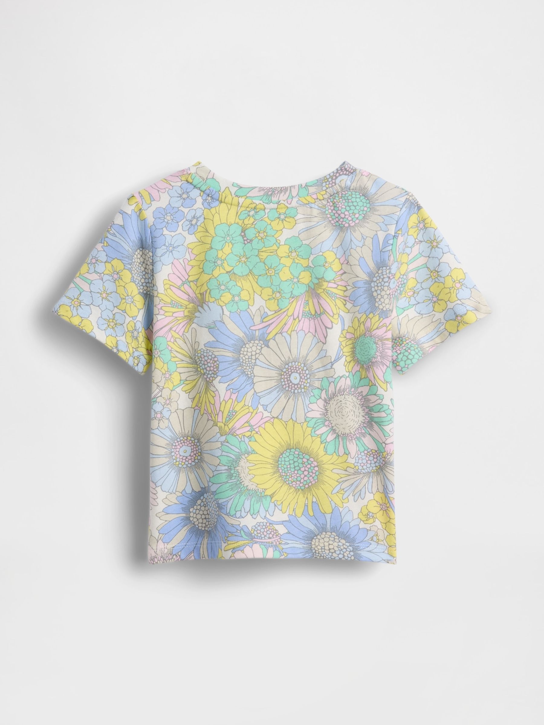 Floral Print Short Sleeve T-Shirt - Image 2 of 2
