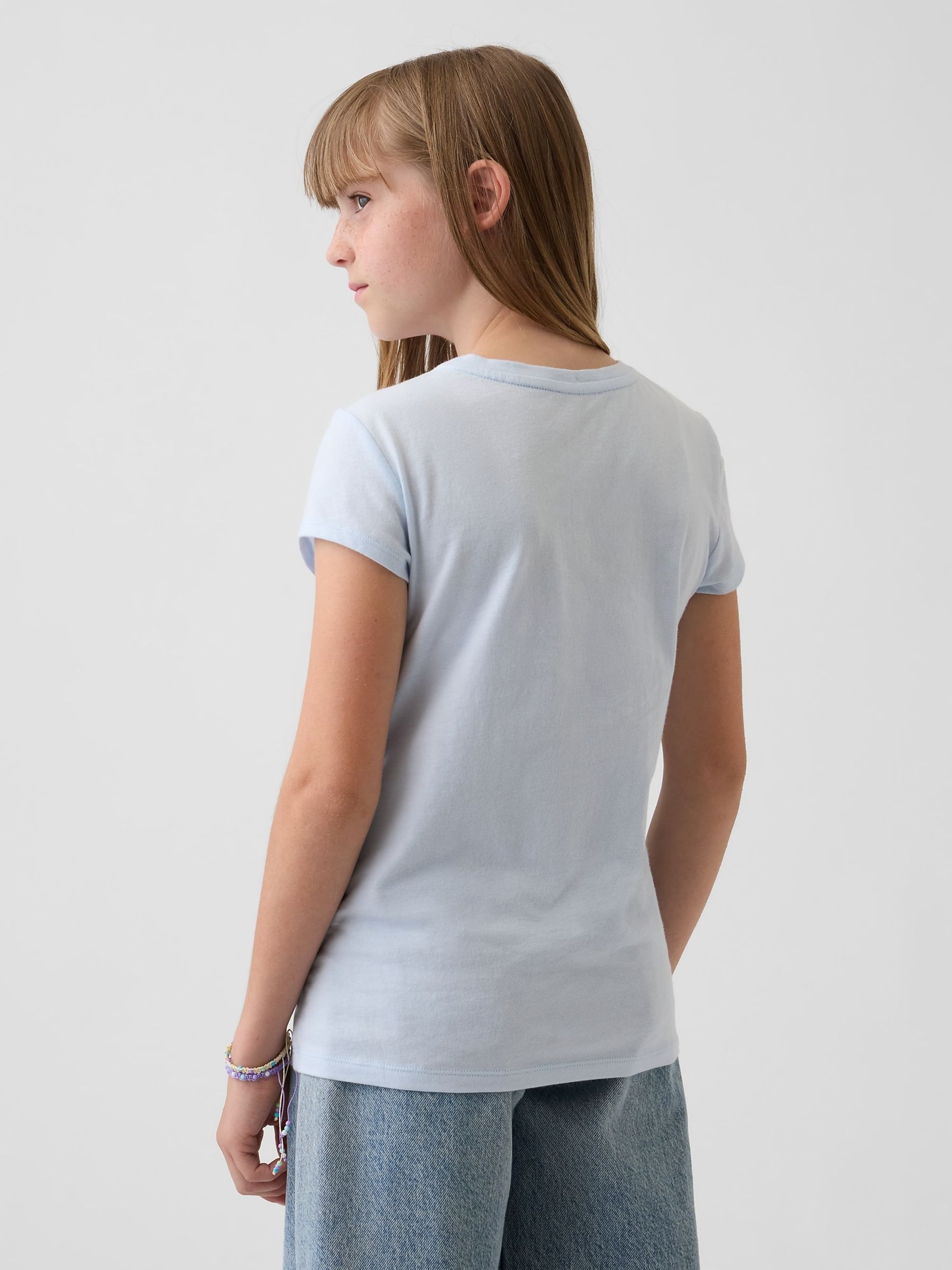 Blue Short Sleeve Logo T-Shirt (4-13yrs) - Image 2 of 2