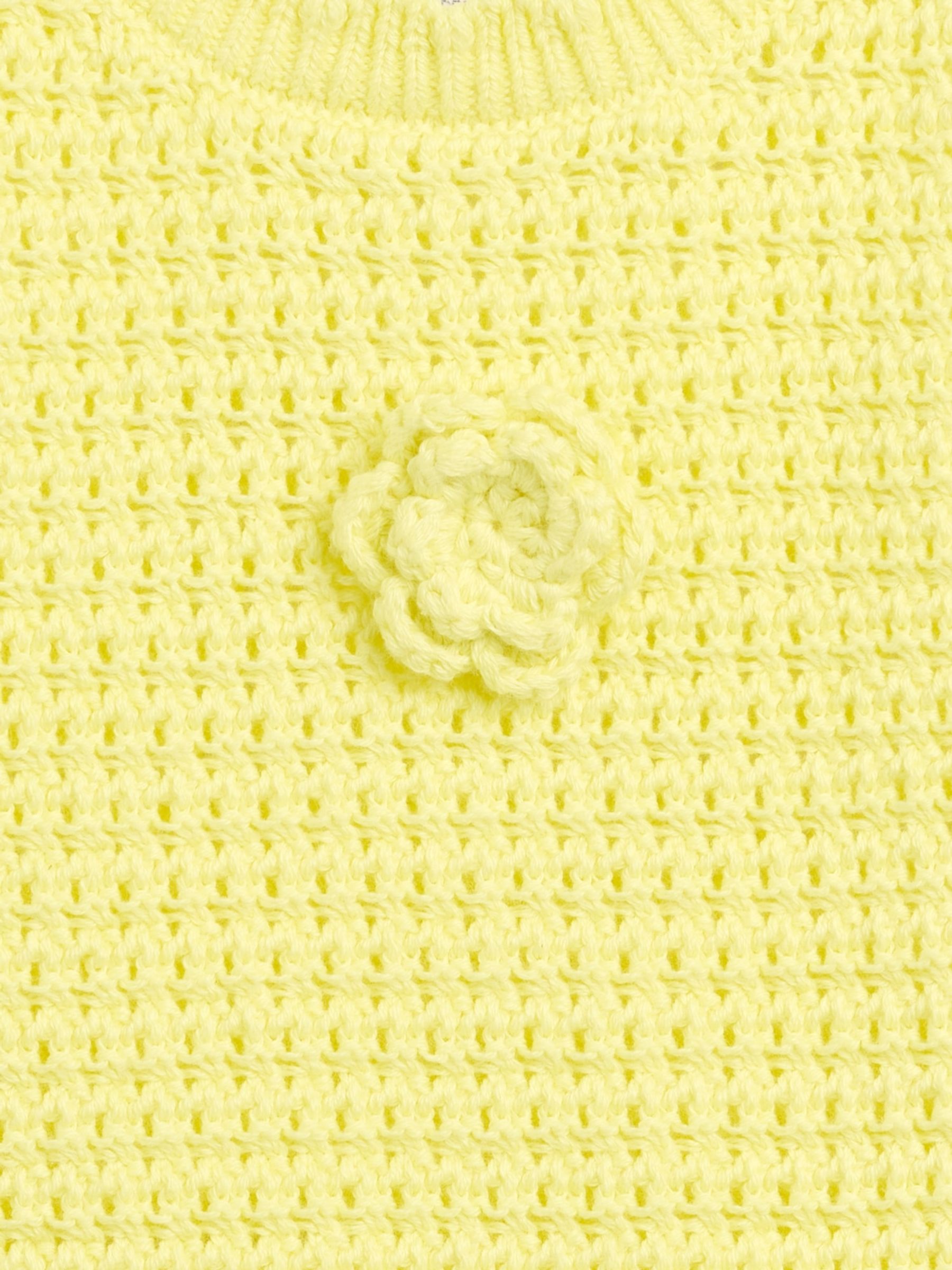 Yellow Crochet Vest - Image 4 of 4