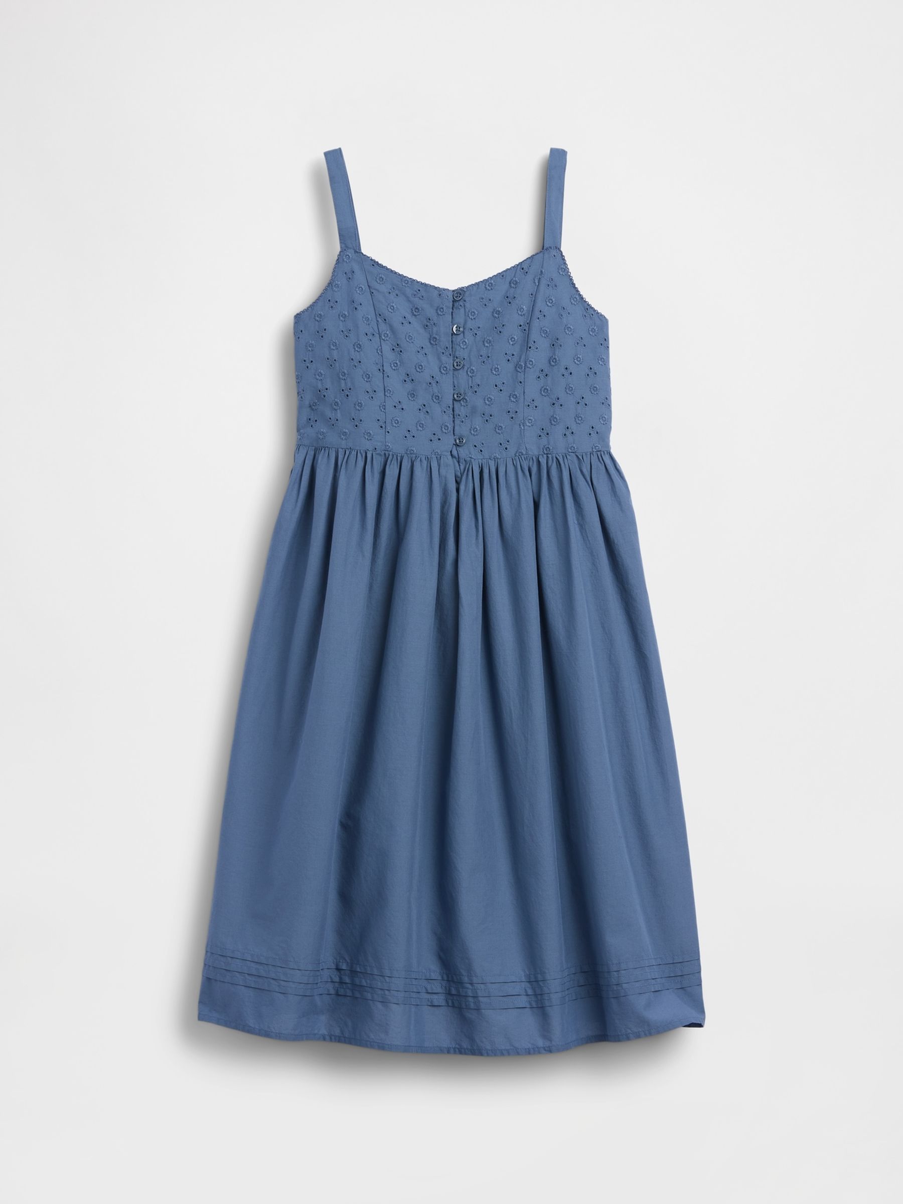 Blue Midi Vest Dress - Image 3 of 4