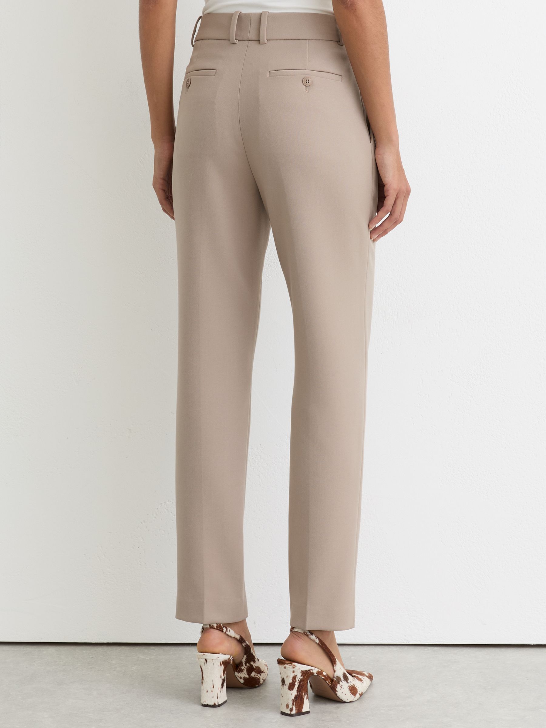 Slim-Fit Suit Trousers in Stone Neutral - Image 5 of 7