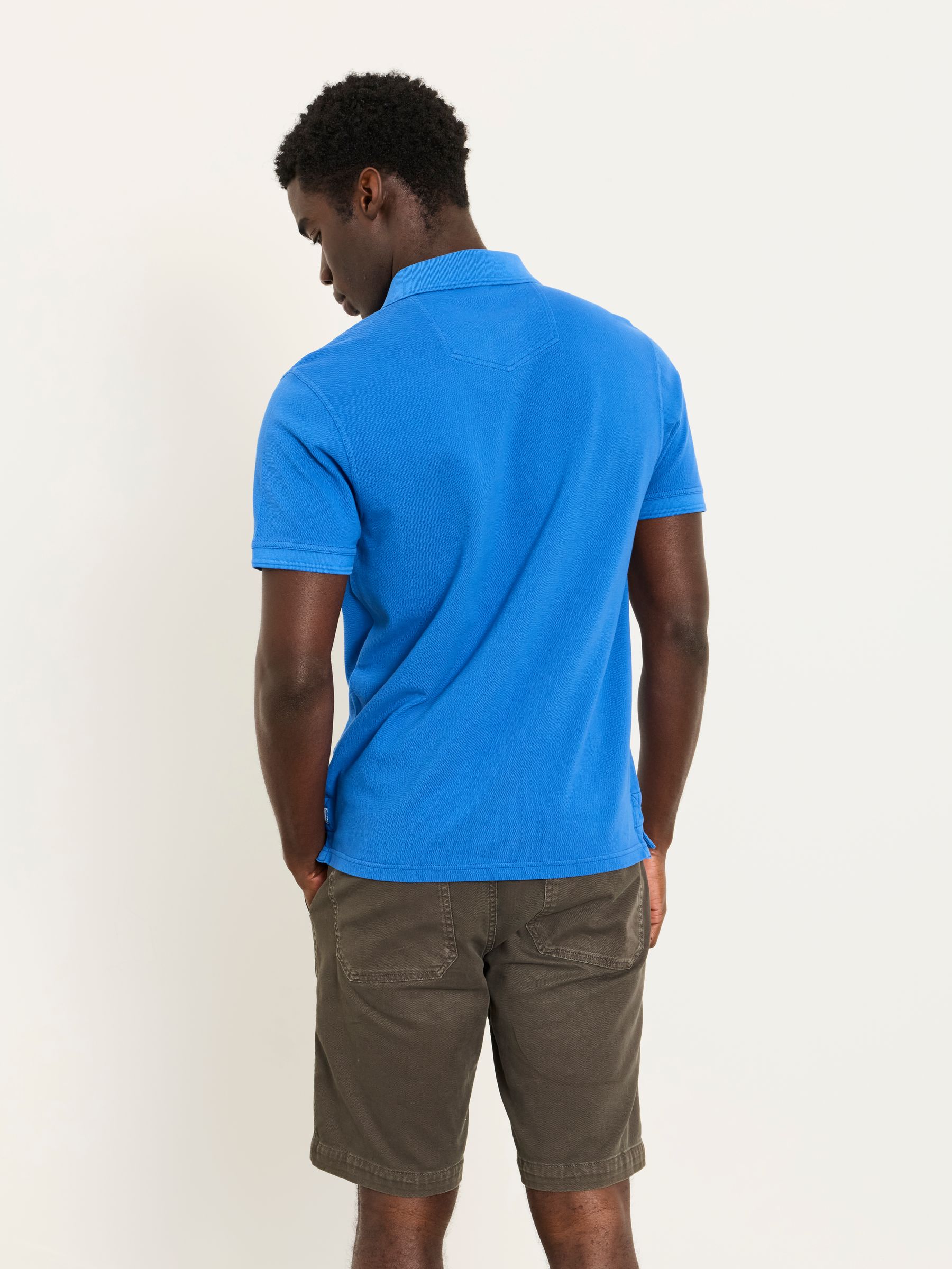 Cobalt Blue Short Sleeve Pique Polo - Image 2 of 6