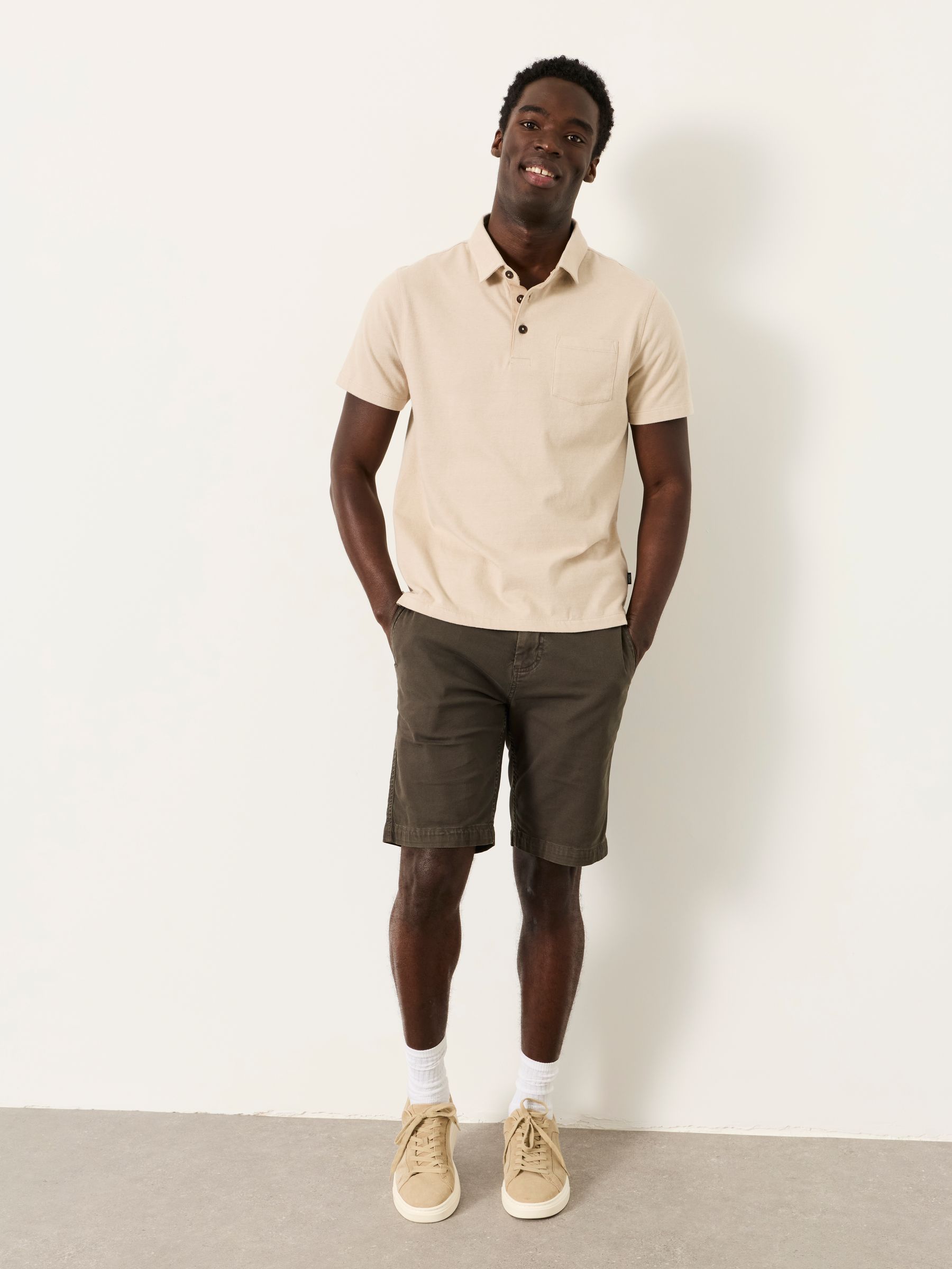 Elm Ecru Polo Shirt - Image 3 of 6