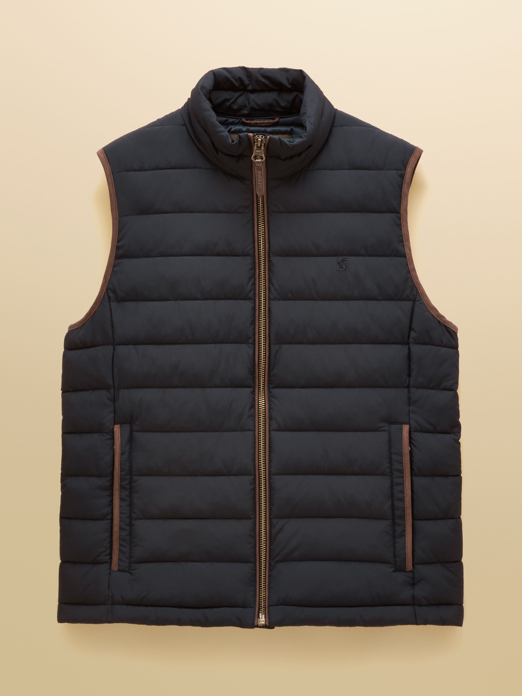 Navy Heritage Padded Gilet - Image 10 of 10