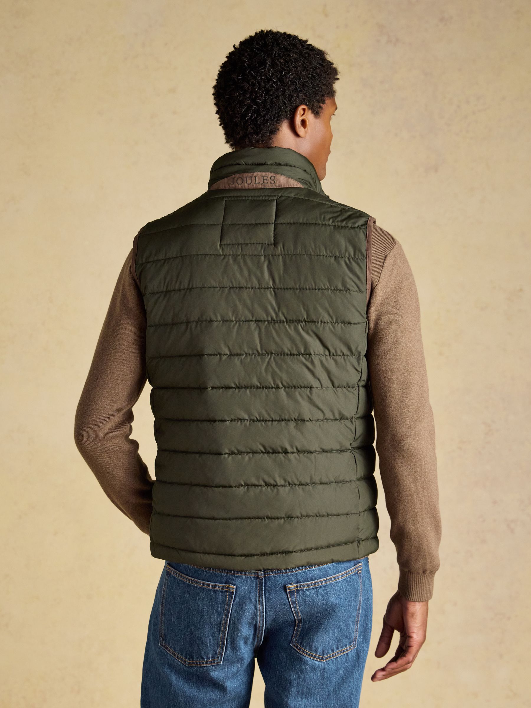 Green Heritage Padded Gilet - Image 2 of 11