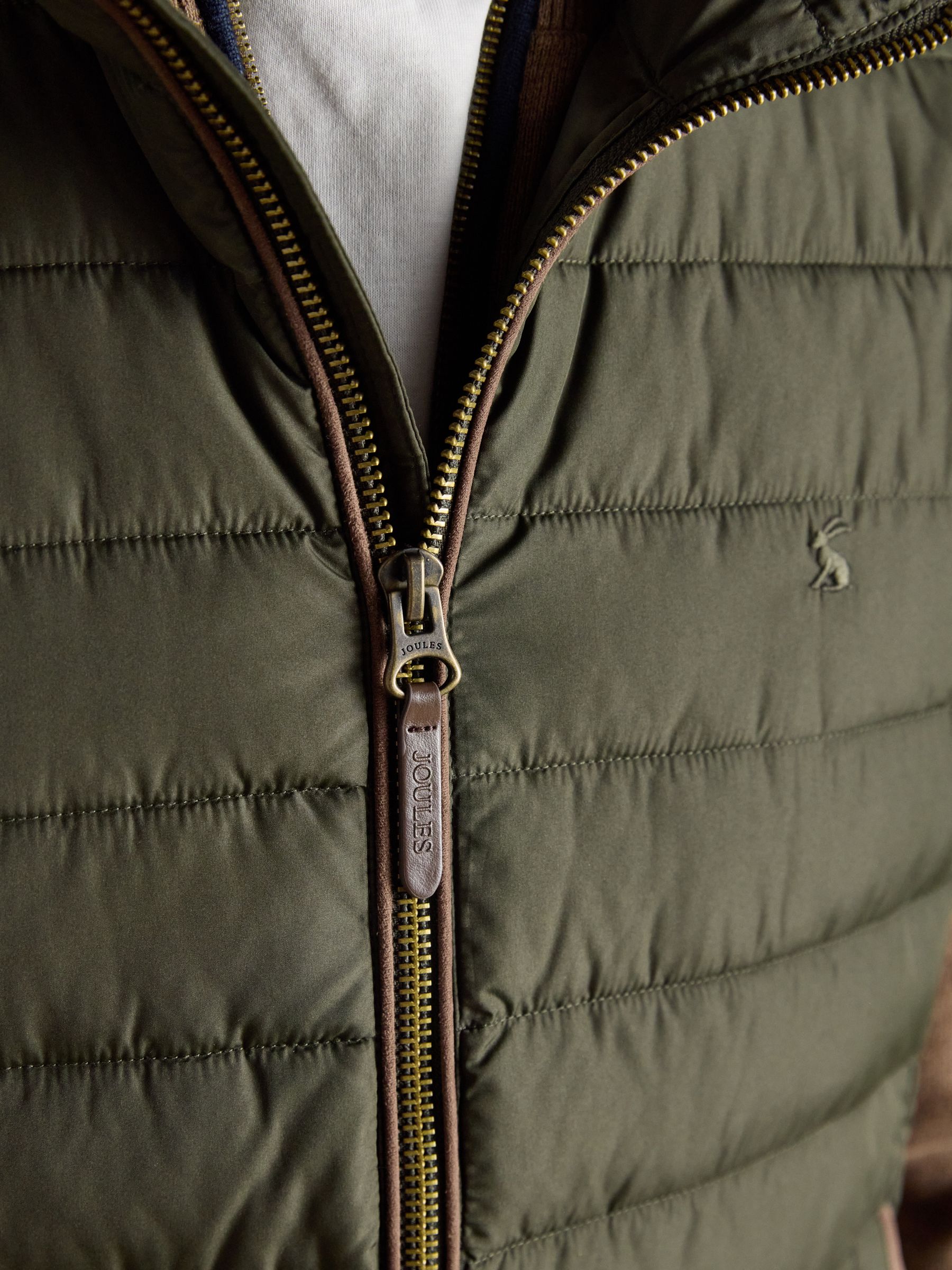 Green Heritage Padded Gilet - Image 4 of 11
