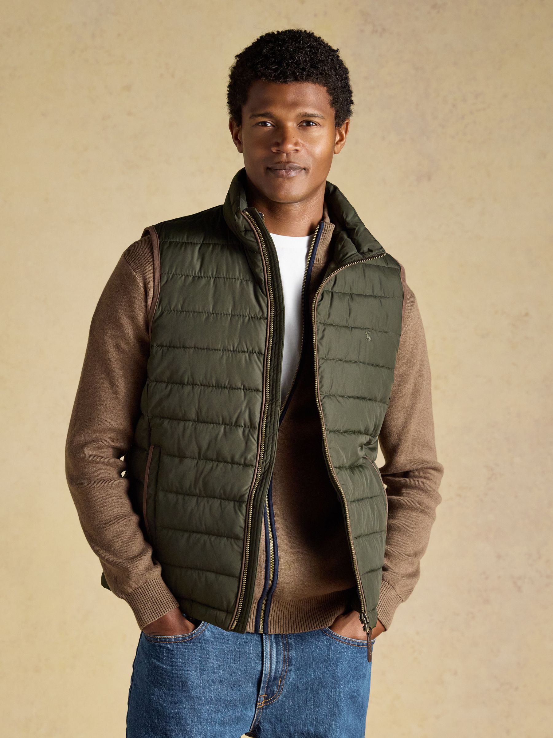 Green Heritage Padded Gilet - Image 5 of 11