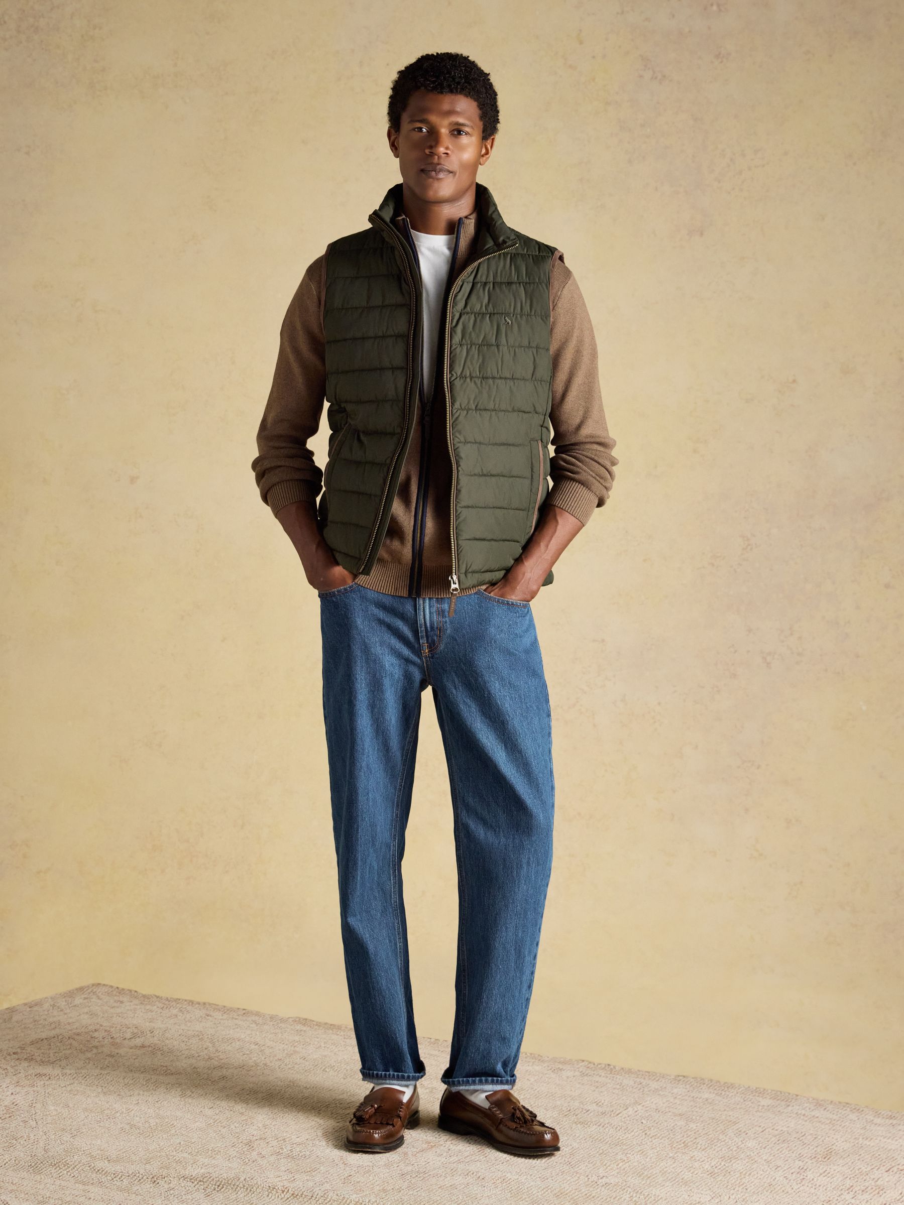 Green Heritage Padded Gilet - Image 8 of 11