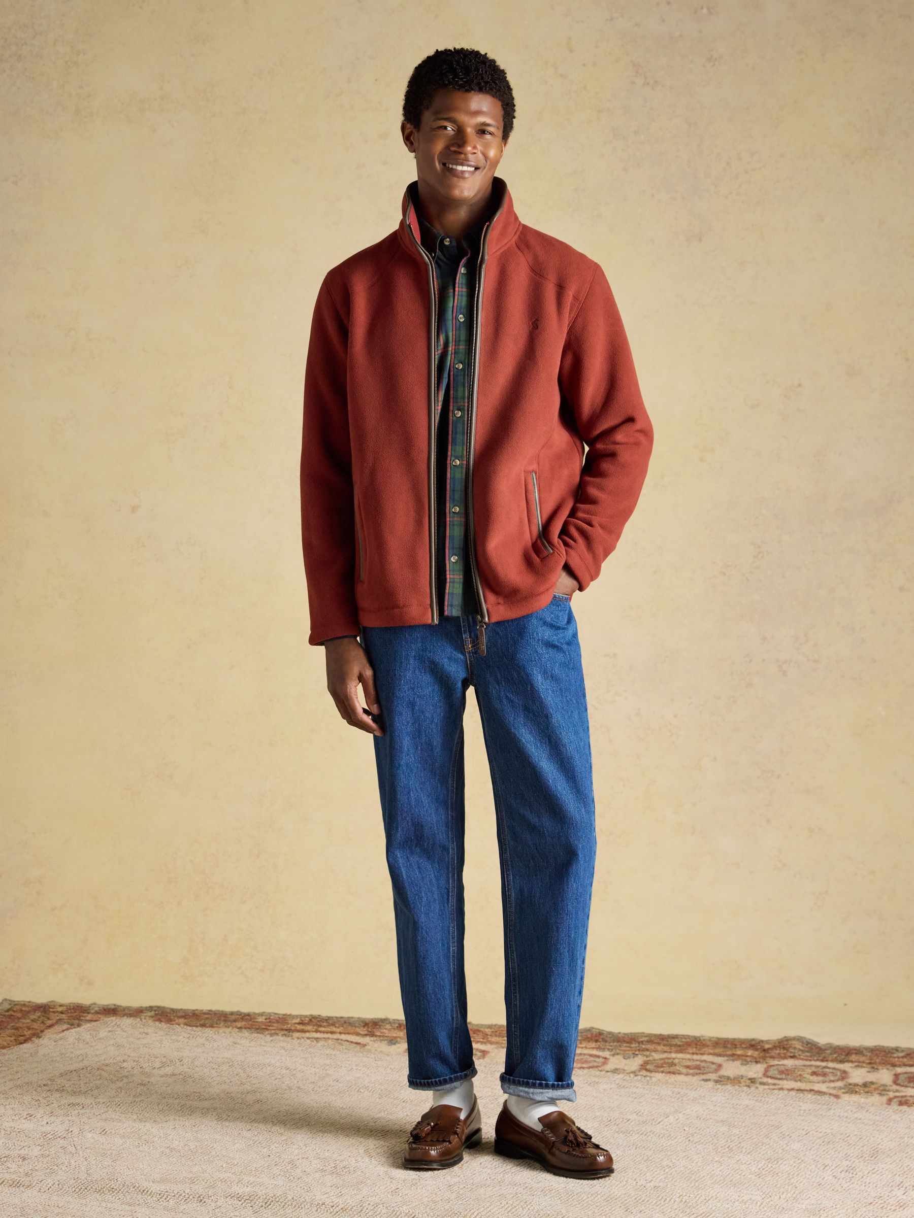 Heritage Fleece Brick Zip Through - Image 3 of 10