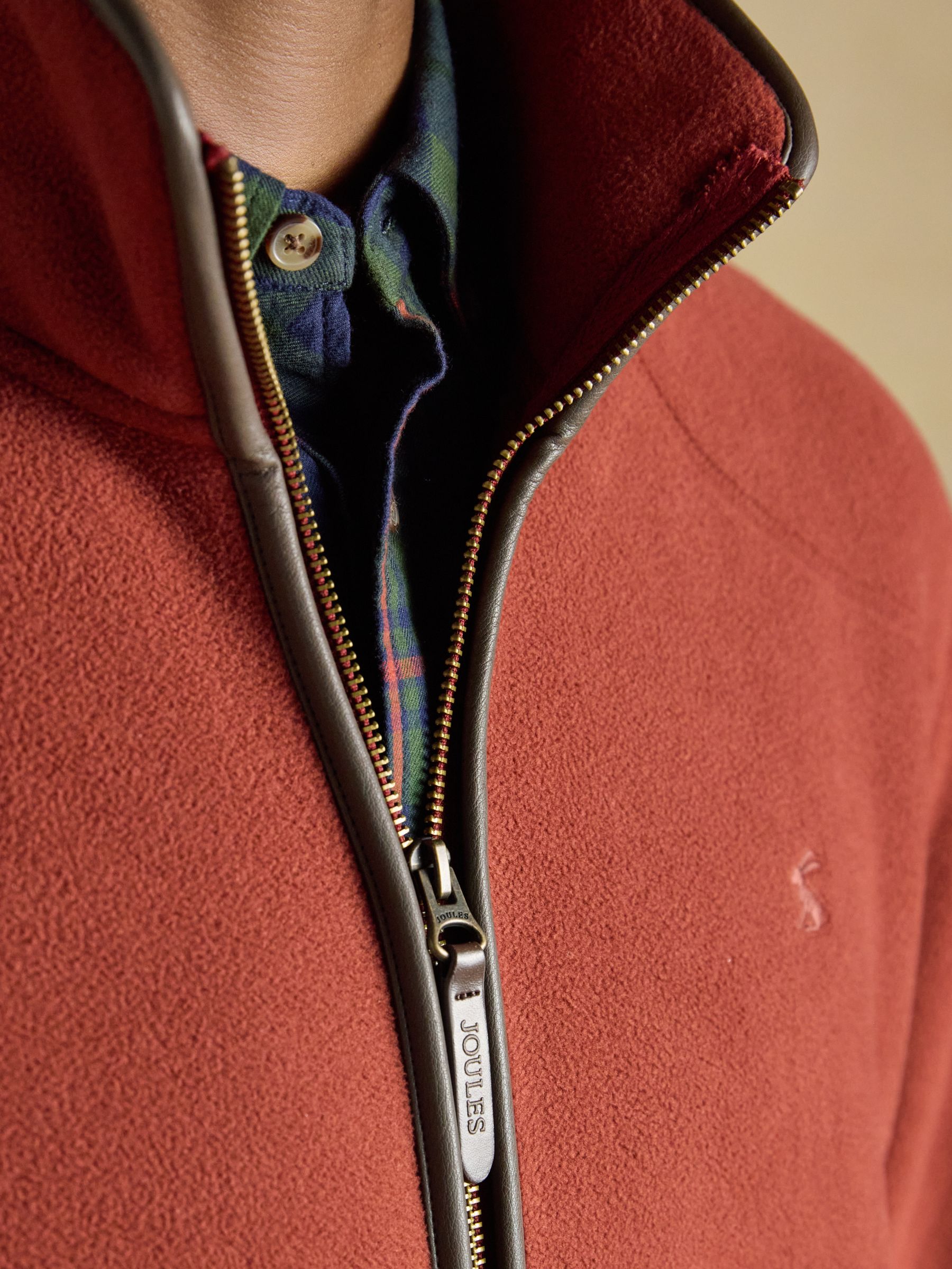 Heritage Fleece Brick Zip Through - Image 6 of 10